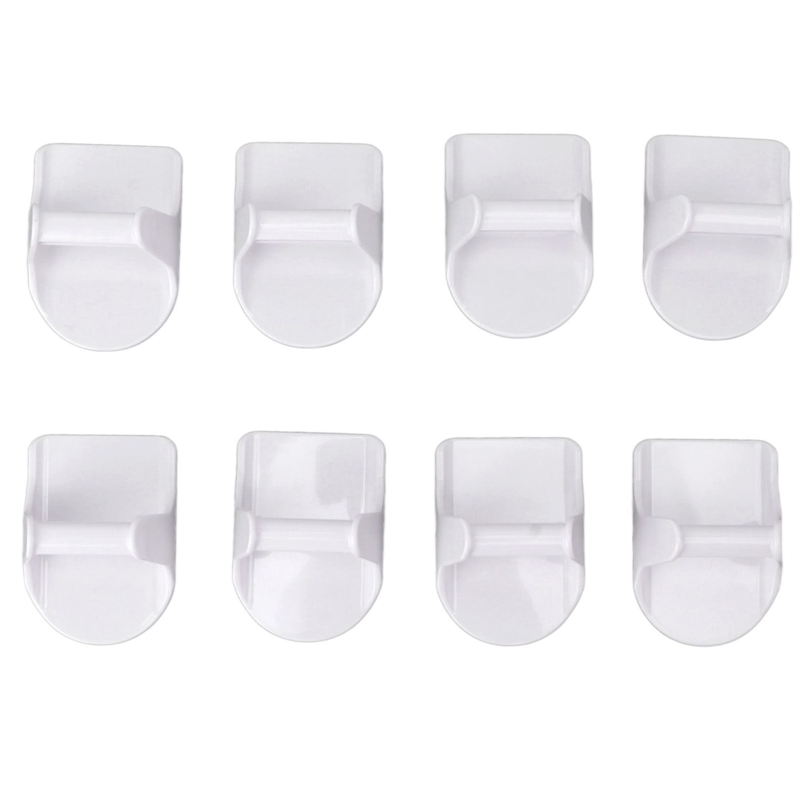 8 PCS Spray Bottle Holder ABS Save Space Strong Adhesive Spray Bottle Hanger view 10
