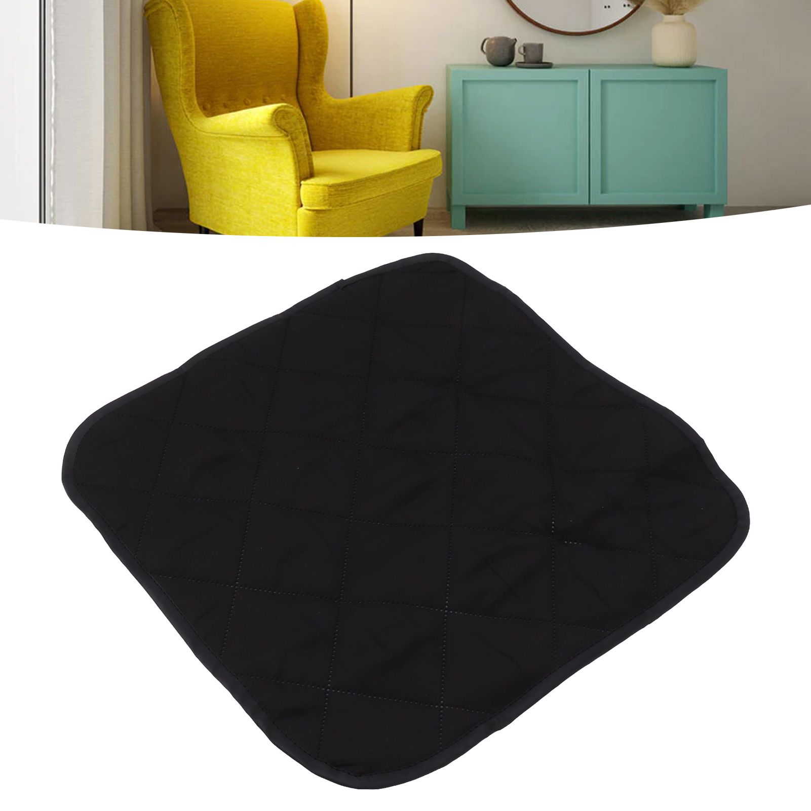 Chair Cushion 39x39cm Seat Padding Comfortable Slip Proof Absorbent for Home view 12