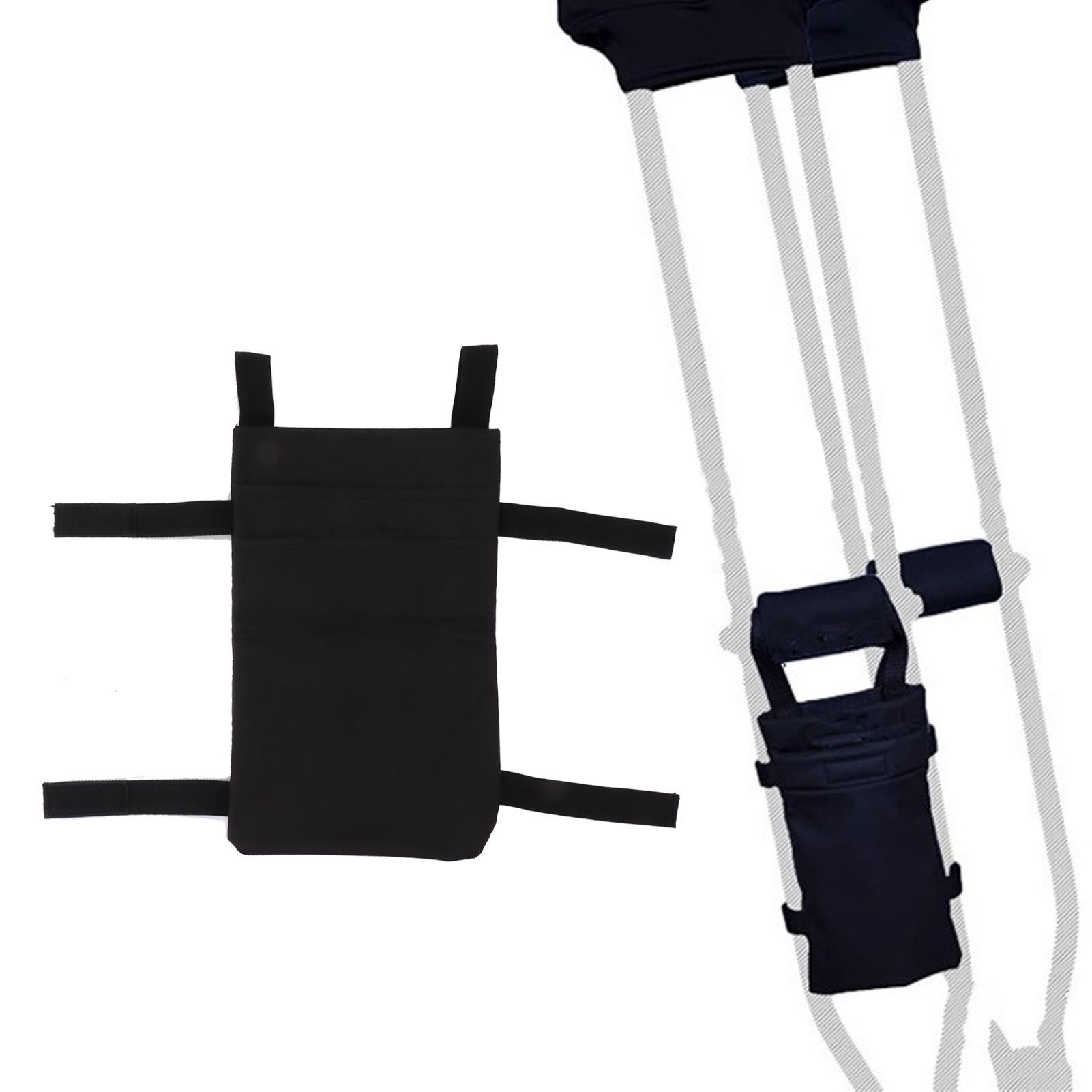 Crutch Storage Bag Hanging Carrying Pocket Pouch Portable Travel Organizer view 12