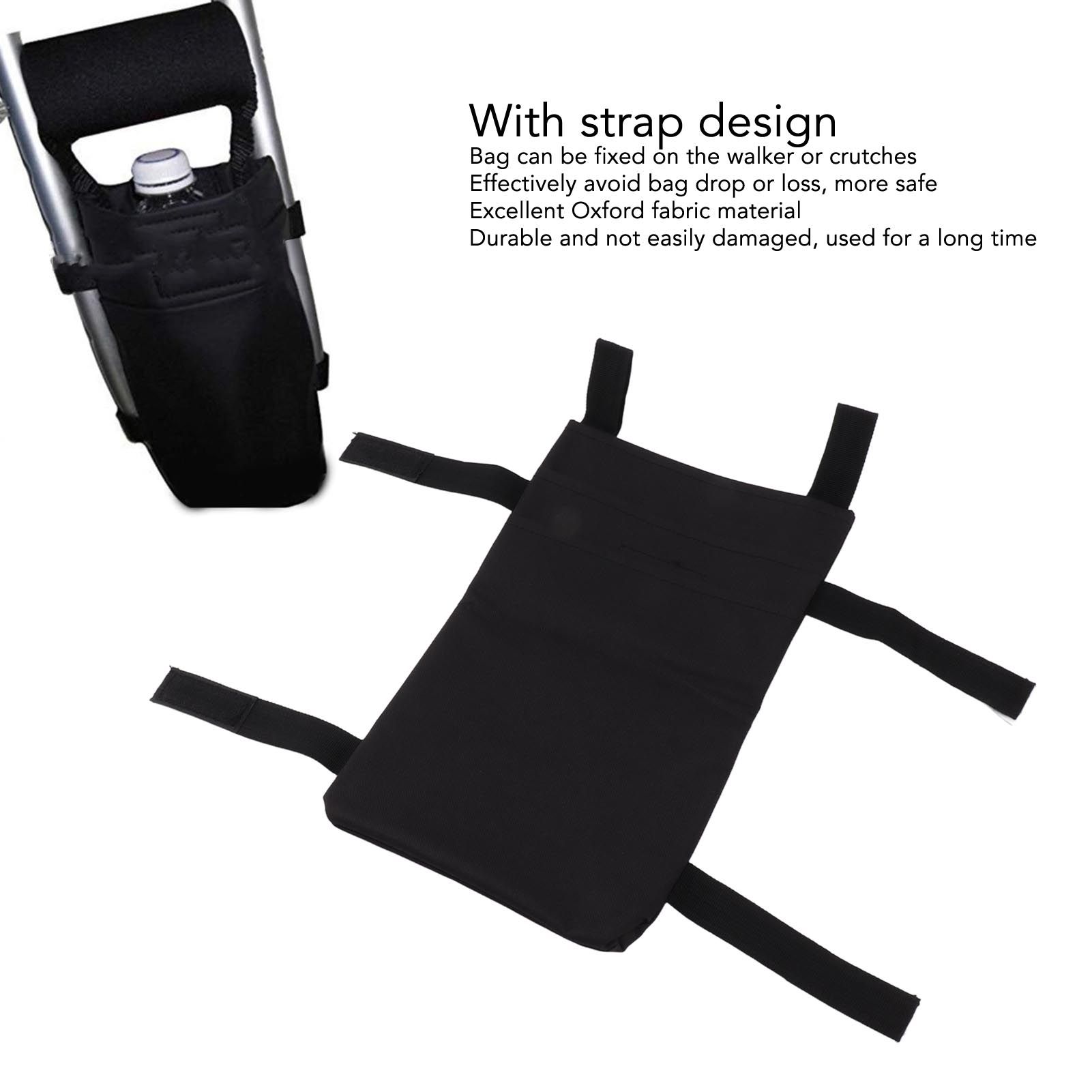 Crutch Storage Bag Hanging Carrying Pocket Pouch Portable Travel Organizer view 13