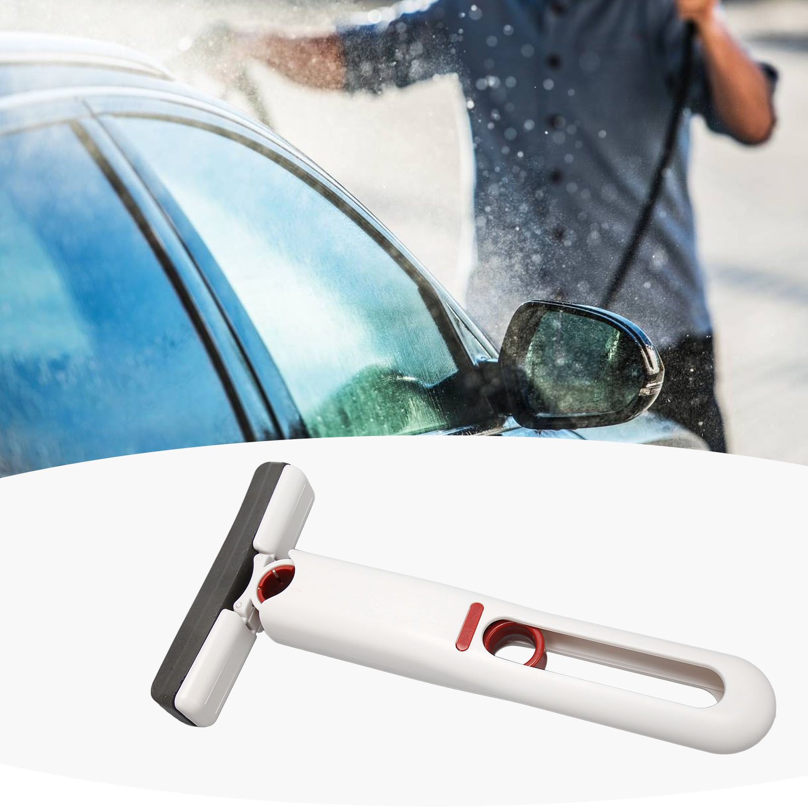 Portable Self Squeeze Short Mop Portable Mini Mop Hand Free Squeeze Mop for view 14