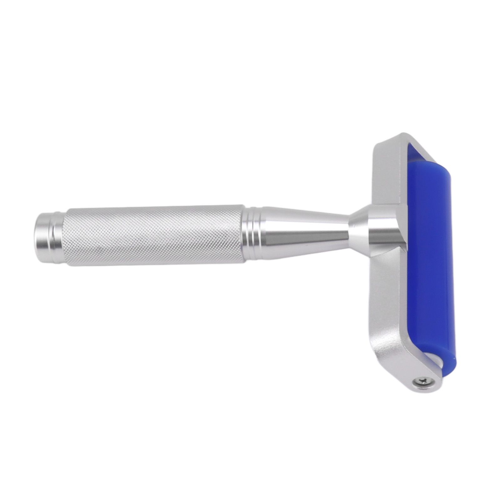 Silicone Screen Film Roller Blue Iron Bearing Anti Static High Resilience view 5