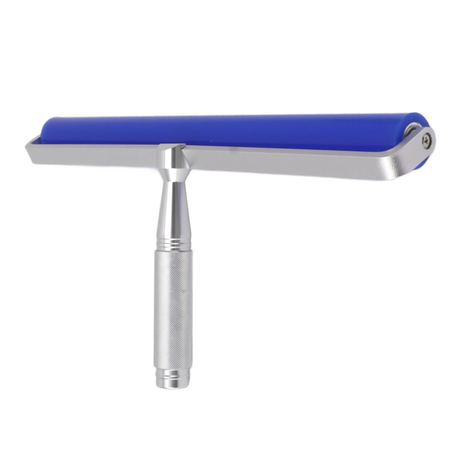 Silicone Screen Film Roller Blue Iron Bearing Anti Static High Resilience view 4
