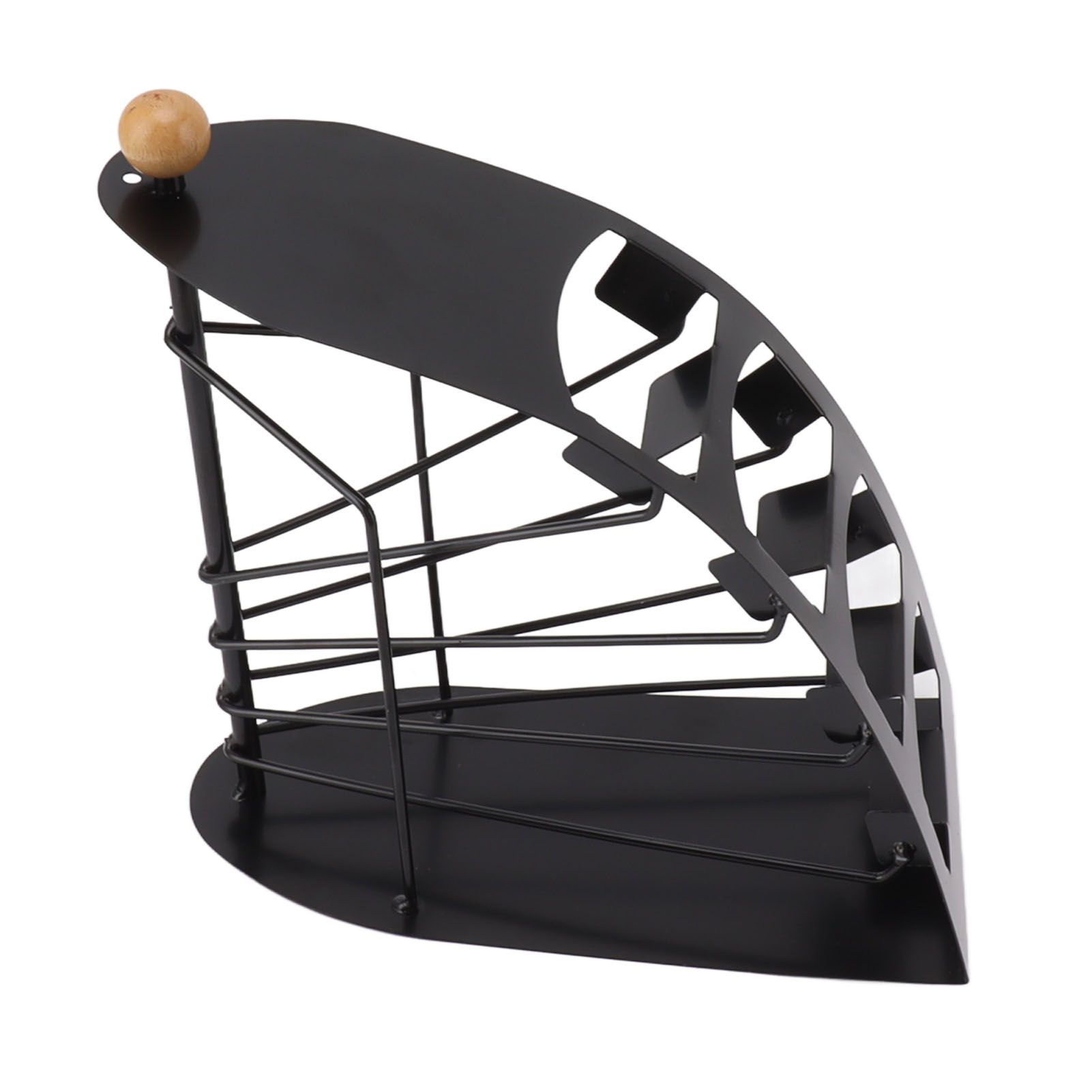 Remote Control Storage Rack Iron Holder Hollow 4 Compartment Remote Control view 4