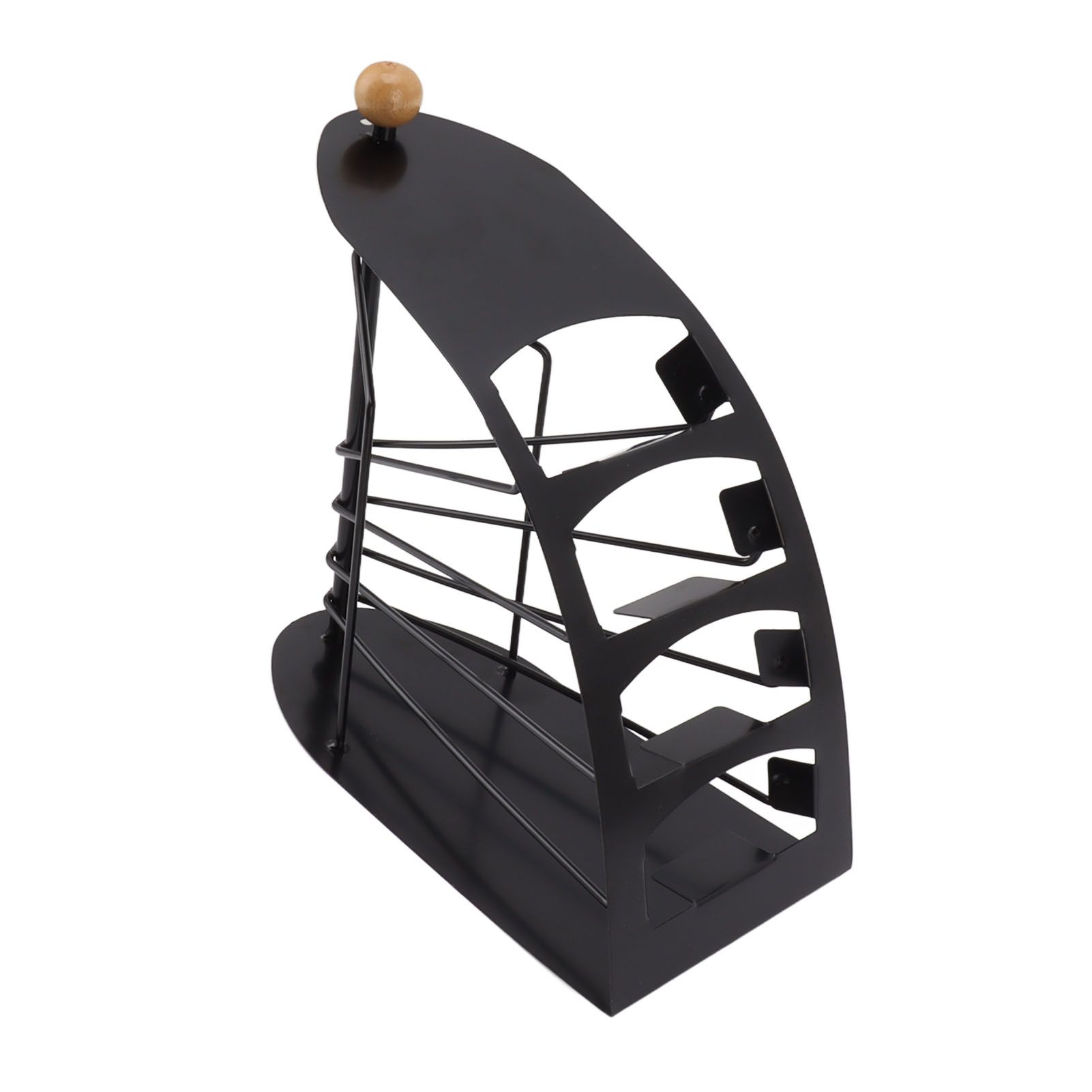 Remote Control Storage Rack Iron Holder Hollow 4 Compartment Remote Control view 5
