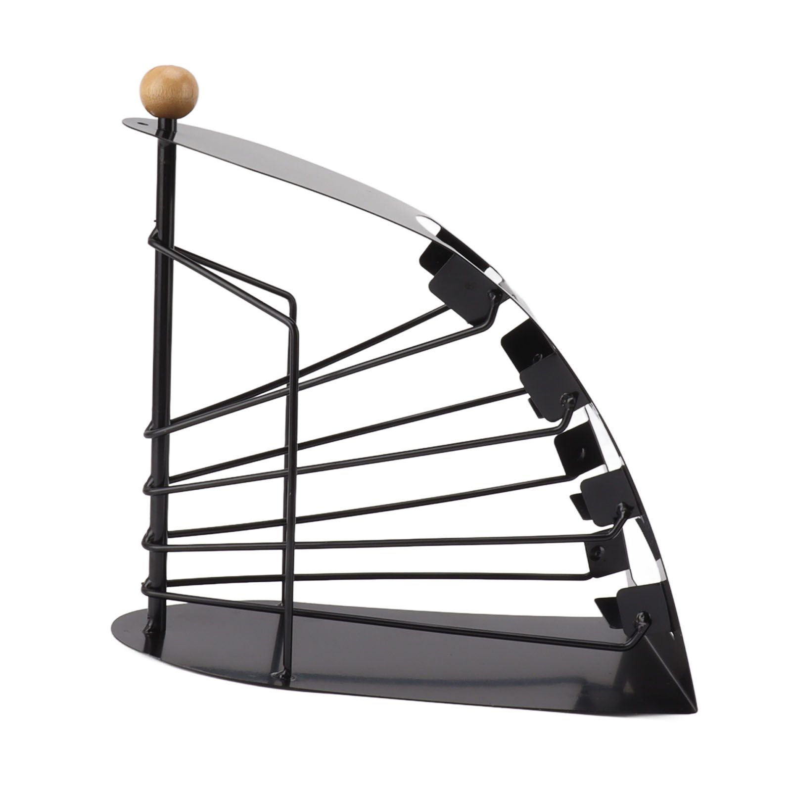 Remote Control Storage Rack Iron Holder Hollow 4 Compartment Remote Control view 7