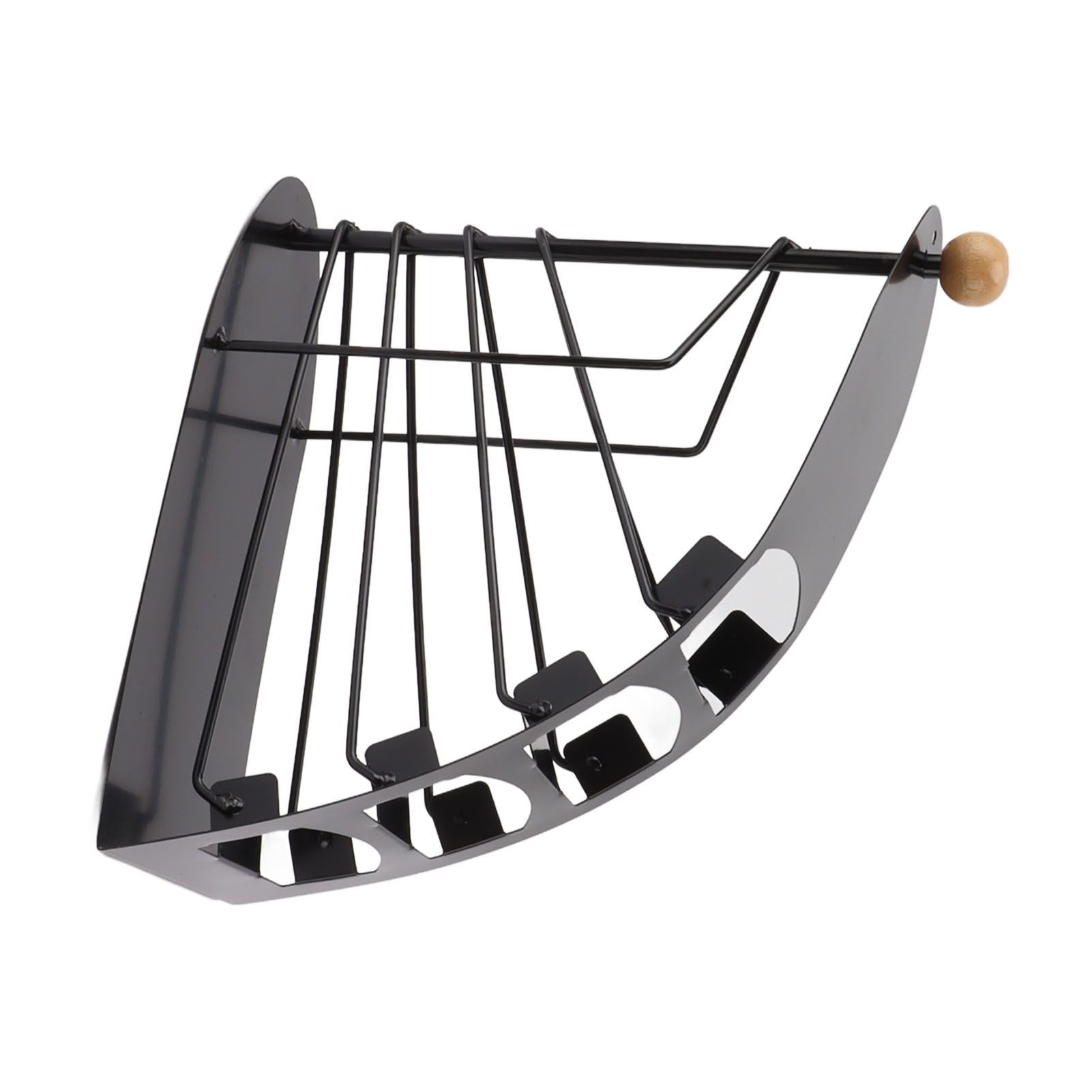 Remote Control Storage Rack Iron Holder Hollow 4 Compartment Remote Control view 8
