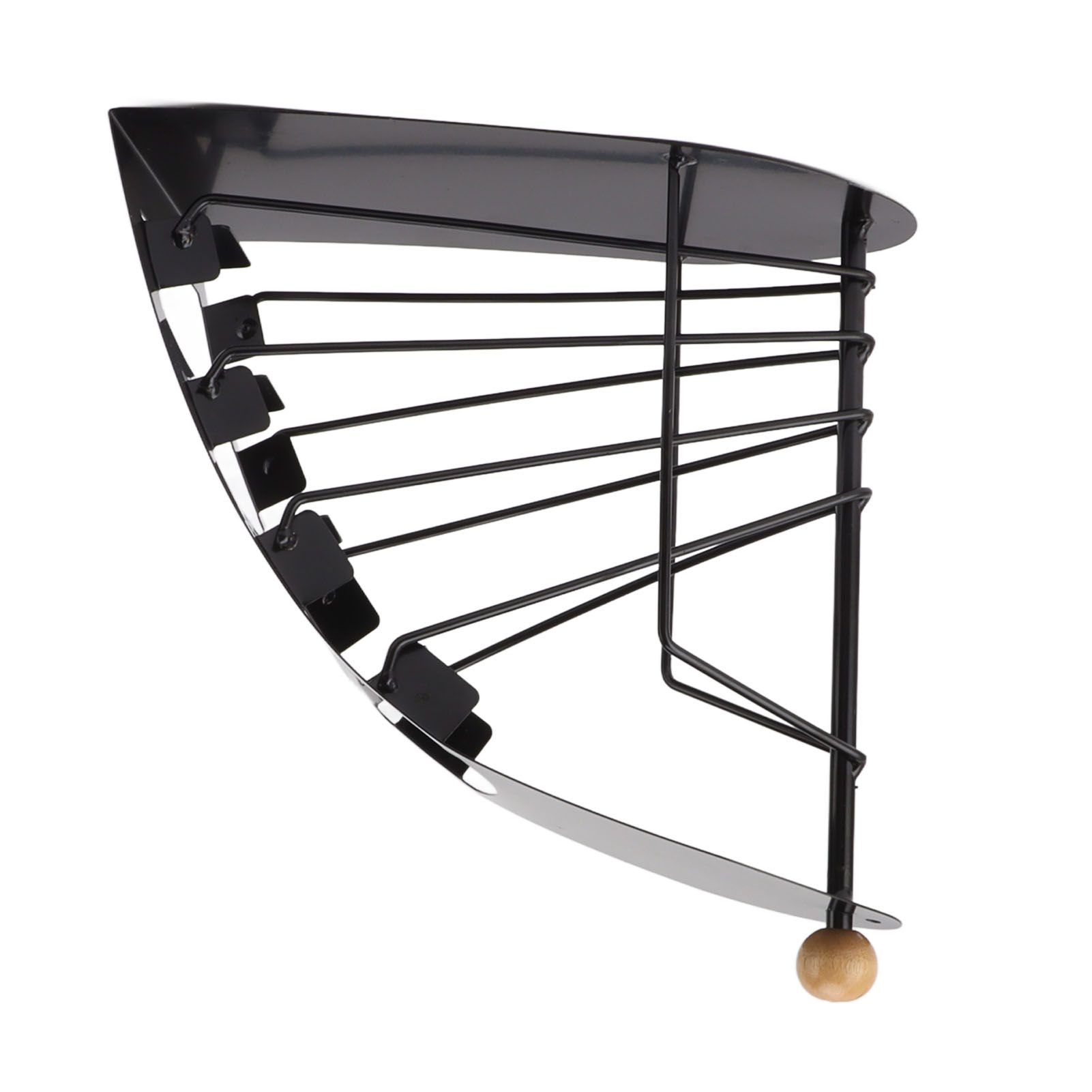 Remote Control Storage Rack Iron Holder Hollow 4 Compartment Remote Control view 9