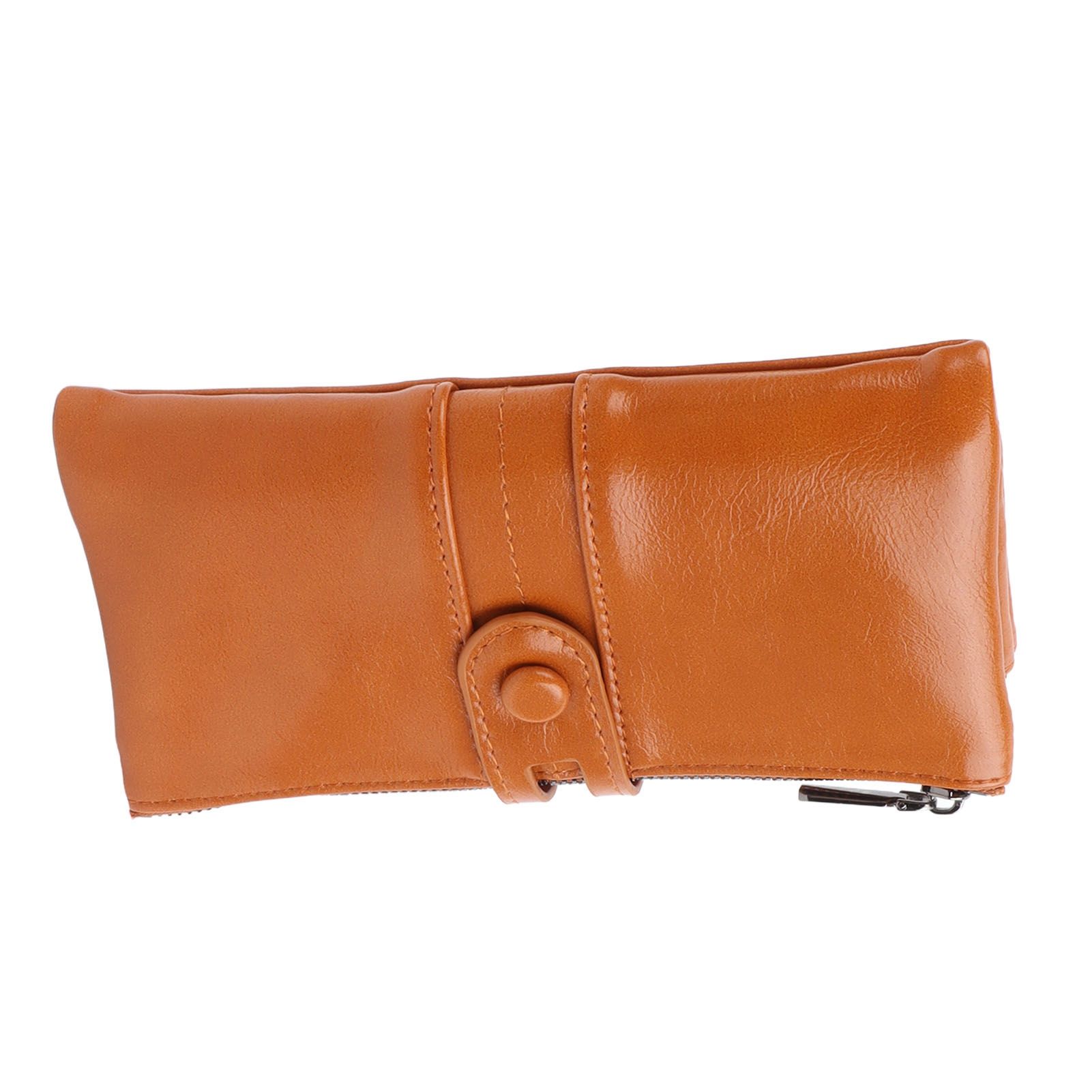 Women Wallet RFID Blocking Large Capacity Zipper Closure PU Leather Retro view 5