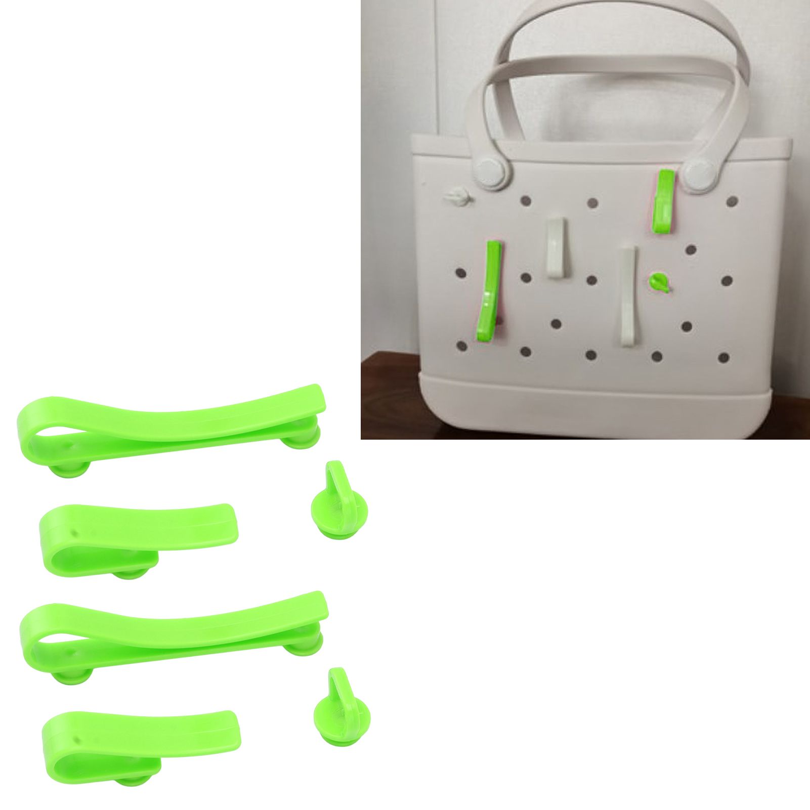 Plastic Beach Bag Hooks Accessories for Bogg Bags Insert Charm Cutie Cup view 11