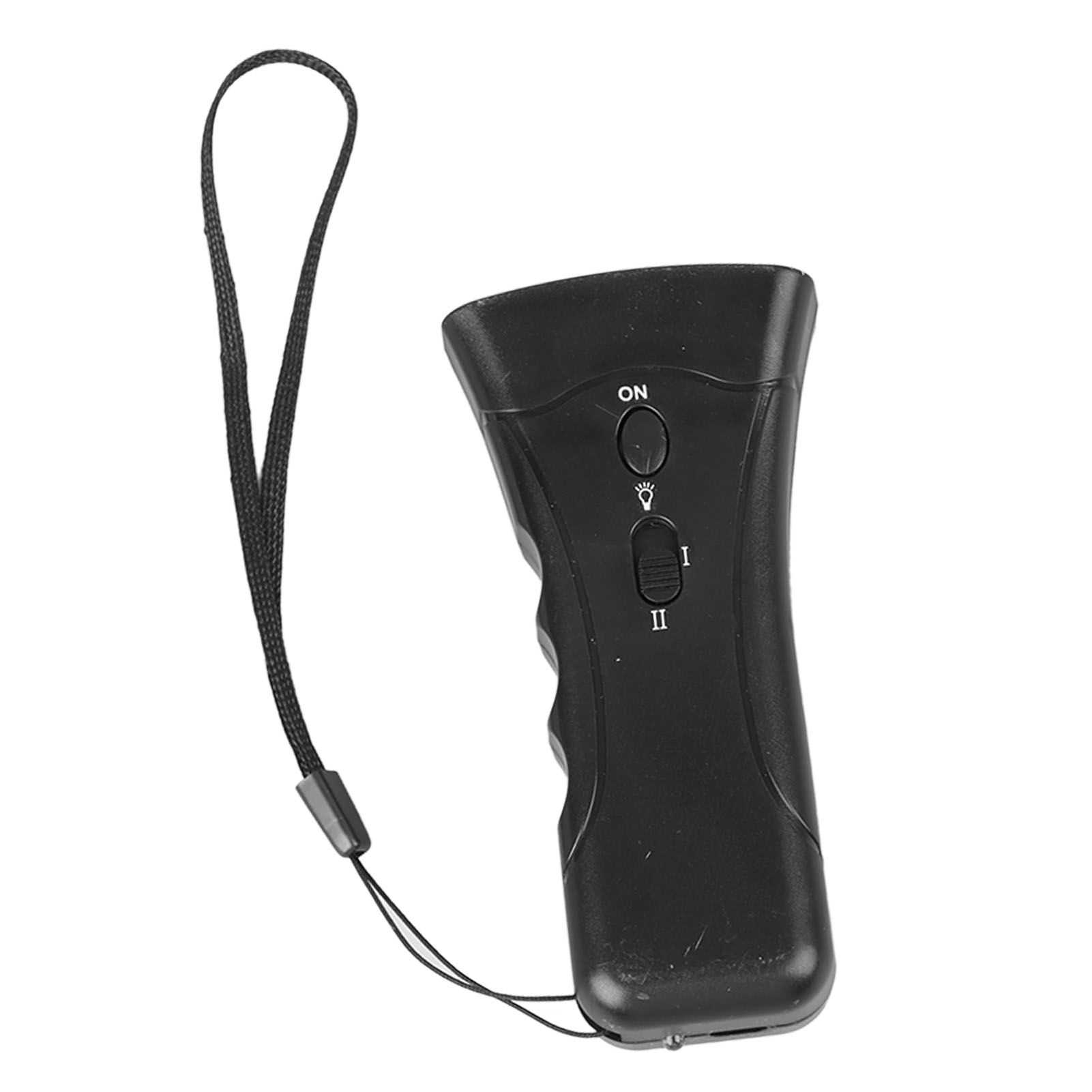 Dog Repeller Dual Sensor Ultrasound LED Light Laser Dog Deterrent Device USB