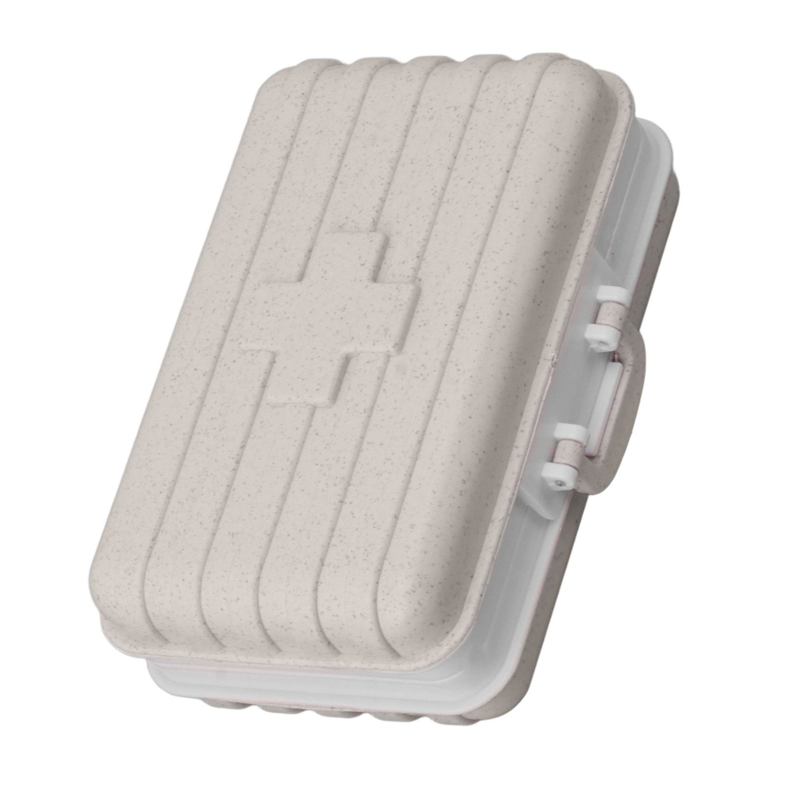 Mini Medicine Box 6 Compartments Luggage Design Tight Sealing Plastic Medicine view 7