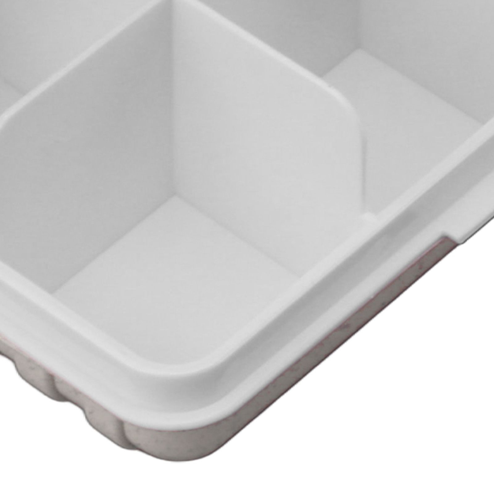 Mini Medicine Box 6 Compartments Luggage Design Tight Sealing Plastic Medicine view 14