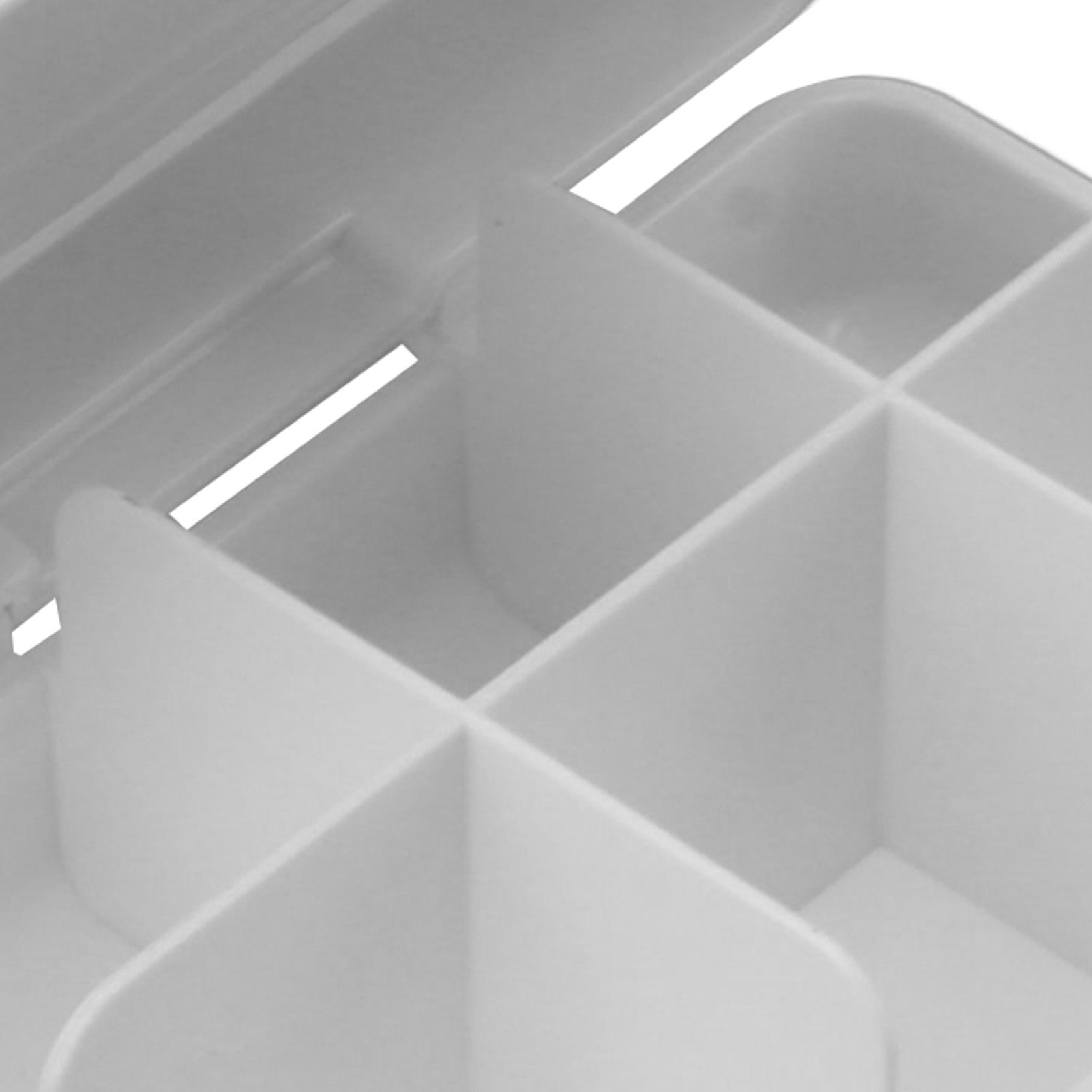 Mini Medicine Box 6 Compartments Luggage Design Tight Sealing Plastic Medicine view 15