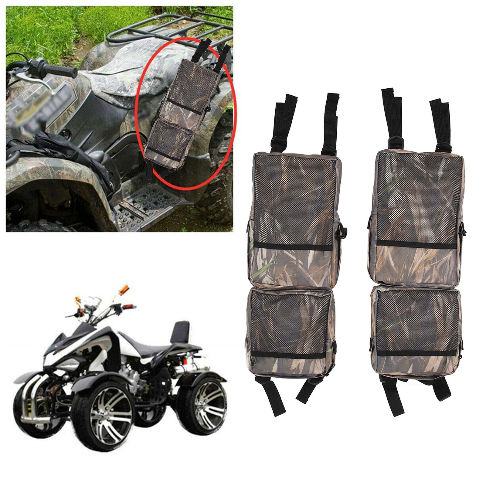 Snowmobile Rear Storage Bag Multifunction ATV Side Bag for Snowmobile UTV Dirt view 12