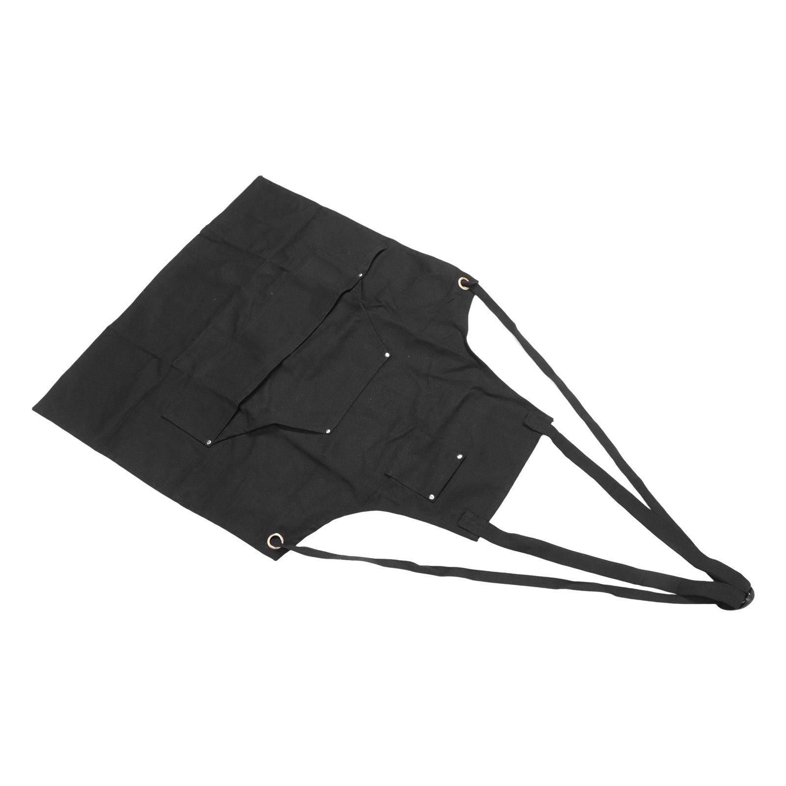 Work Apron Multifunctional Adjustable Canvas Work Apron with Pockets for view 3