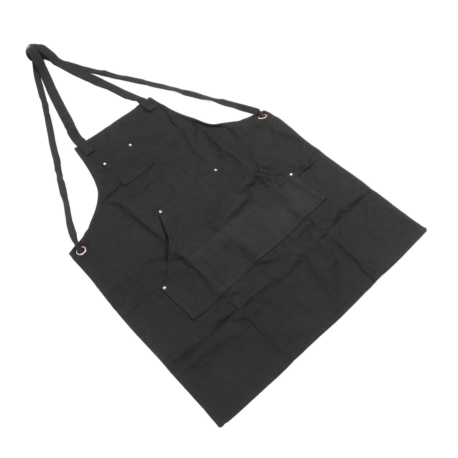 Work Apron Multifunctional Adjustable Canvas Work Apron with Pockets for view 7