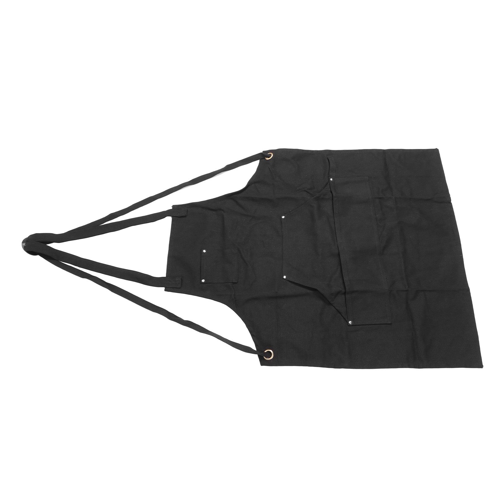 Work Apron Multifunctional Adjustable Canvas Work Apron with Pockets for view 8