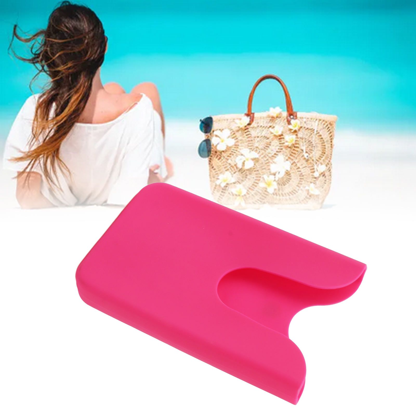Beach Bag Phone Holder EVA Phone Case Holder Charm Accessory Secure Attachment view 12