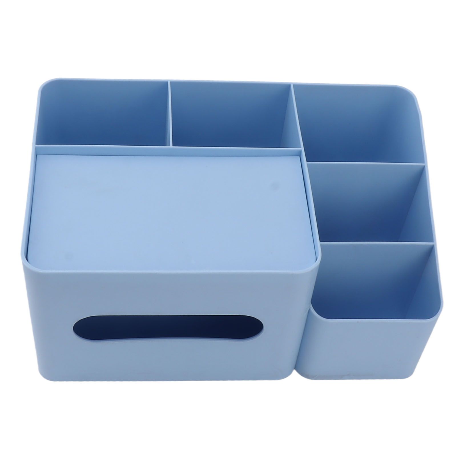 Tissue Box Organizer with Lid Plastic Exquisite Smooth Surface Tissue Desk view 6
