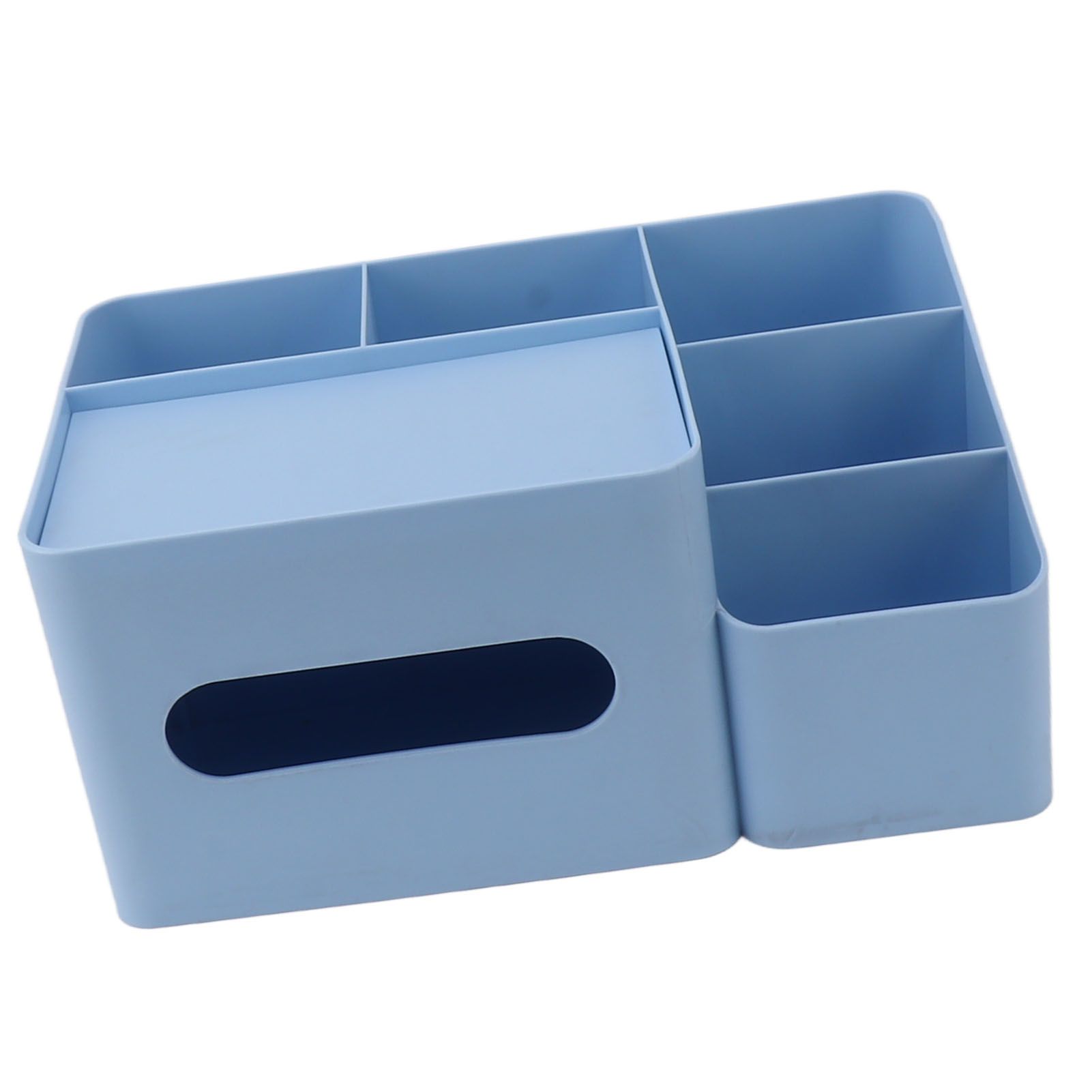 Tissue Box Organizer with Lid Plastic Exquisite Smooth Surface Tissue Desk view 8