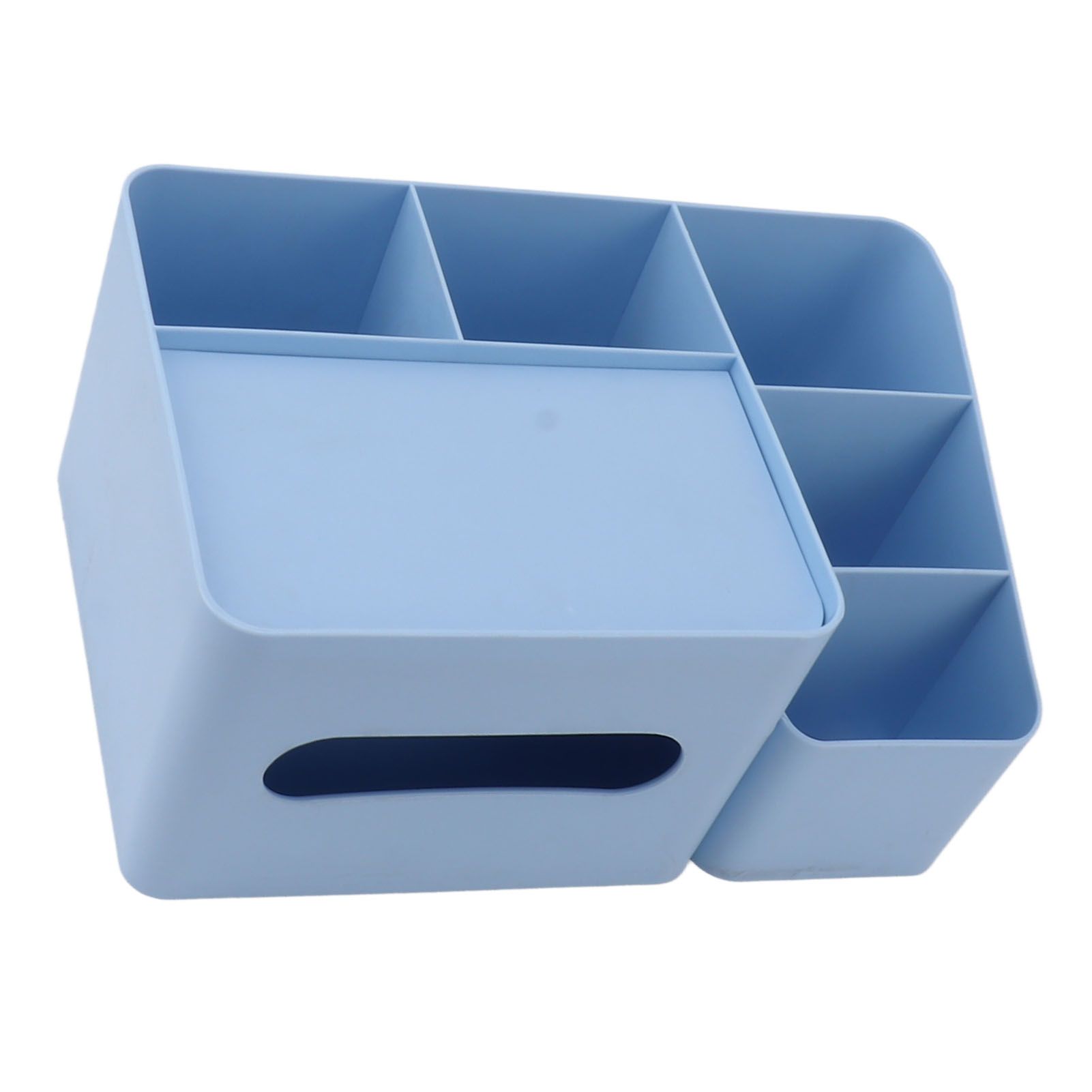 Tissue Box Organizer with Lid Plastic Exquisite Smooth Surface Tissue Desk view 9