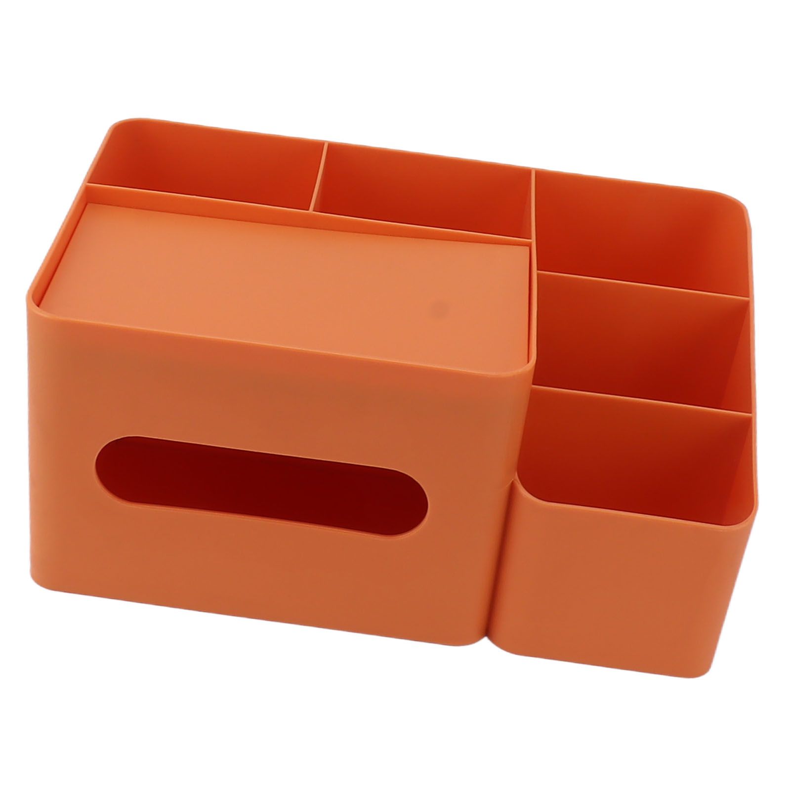 Tissue Box Organizer with Lid Plastic Exquisite Smooth Surface Tissue Desk view 9