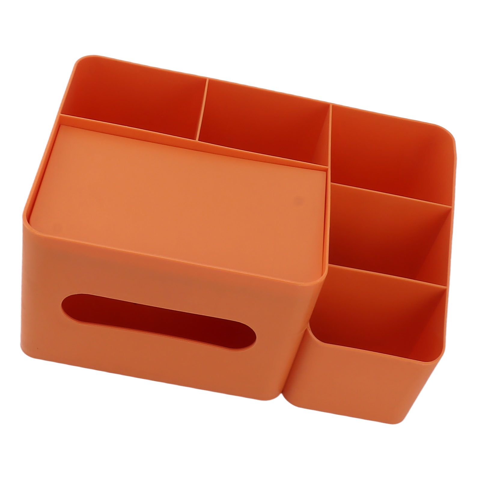 Tissue Box Organizer with Lid Plastic Exquisite Smooth Surface Tissue Desk view 10