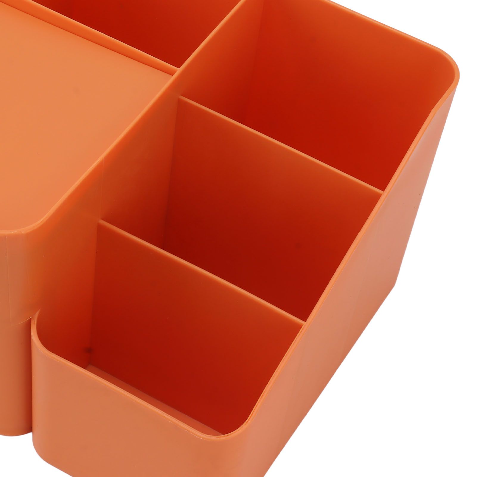 Tissue Box Organizer with Lid Plastic Exquisite Smooth Surface Tissue Desk view 15