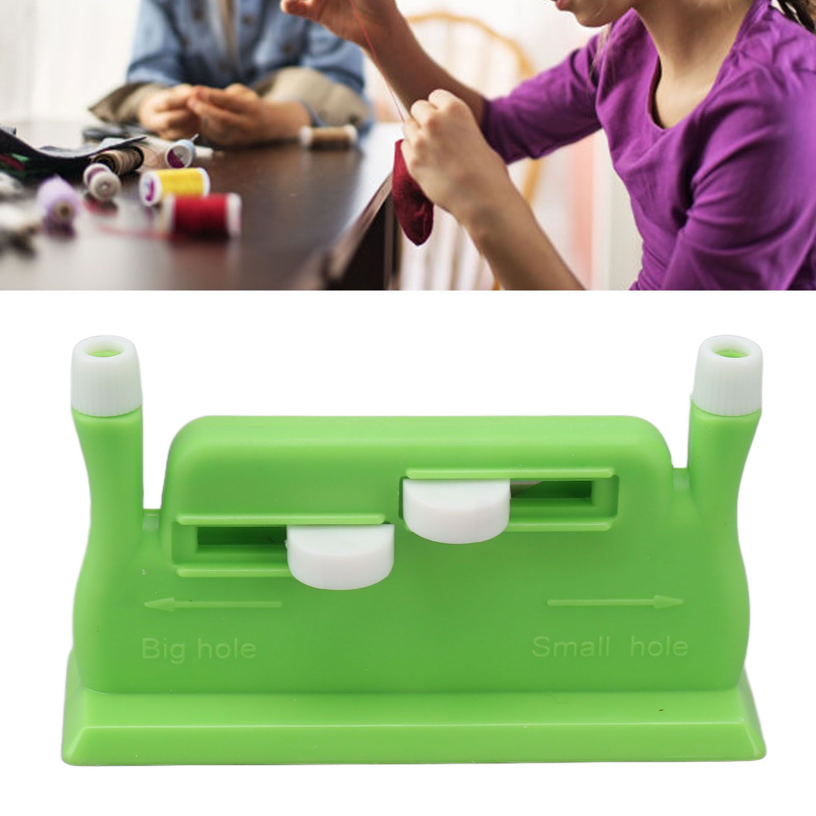 Auto Needle Threader Home Hand Sewing Automatic Thread Device with 5 Needles view 12