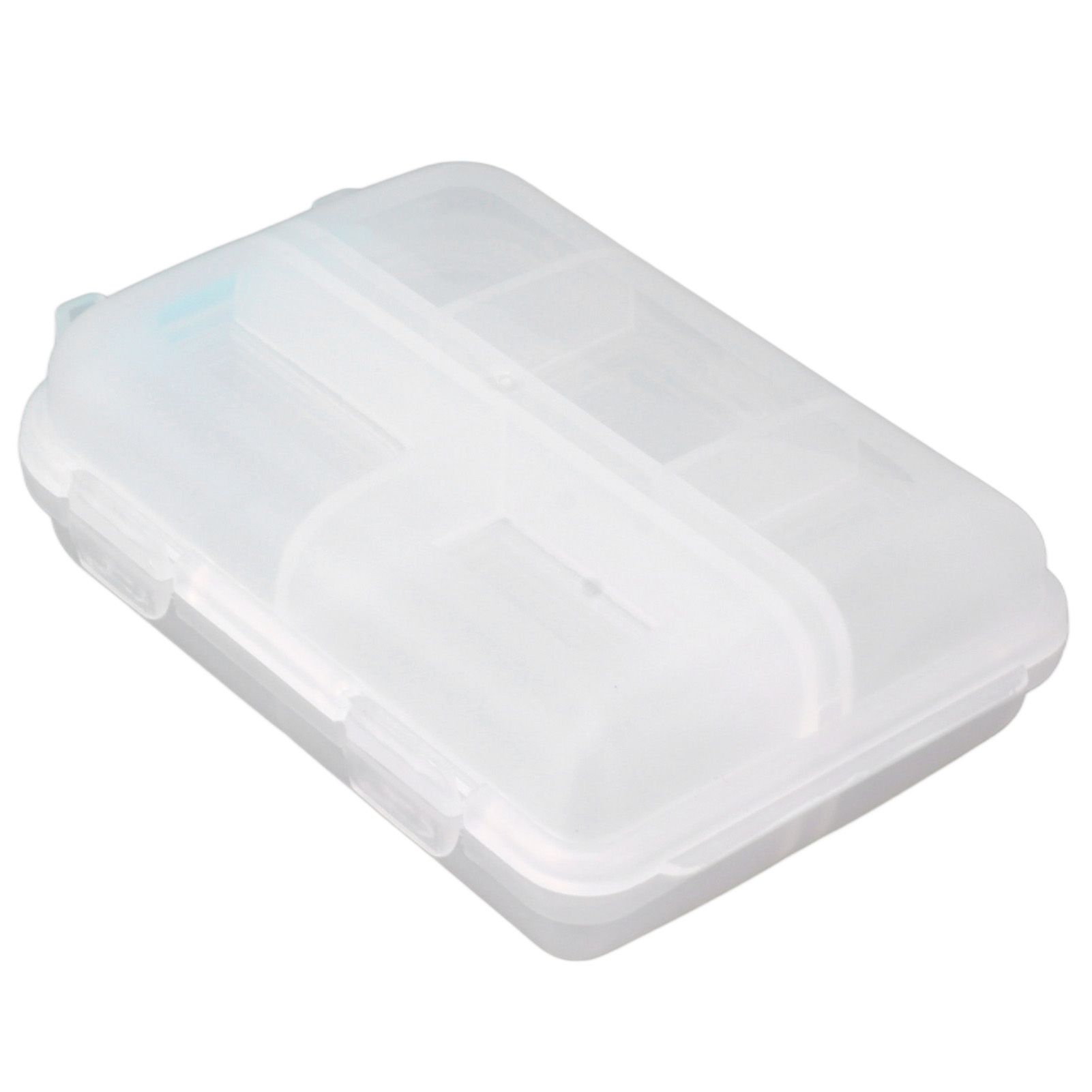 Medicine Box Medicine Case Plastic Waterproof 10 Compartments Buckle Lock view 7