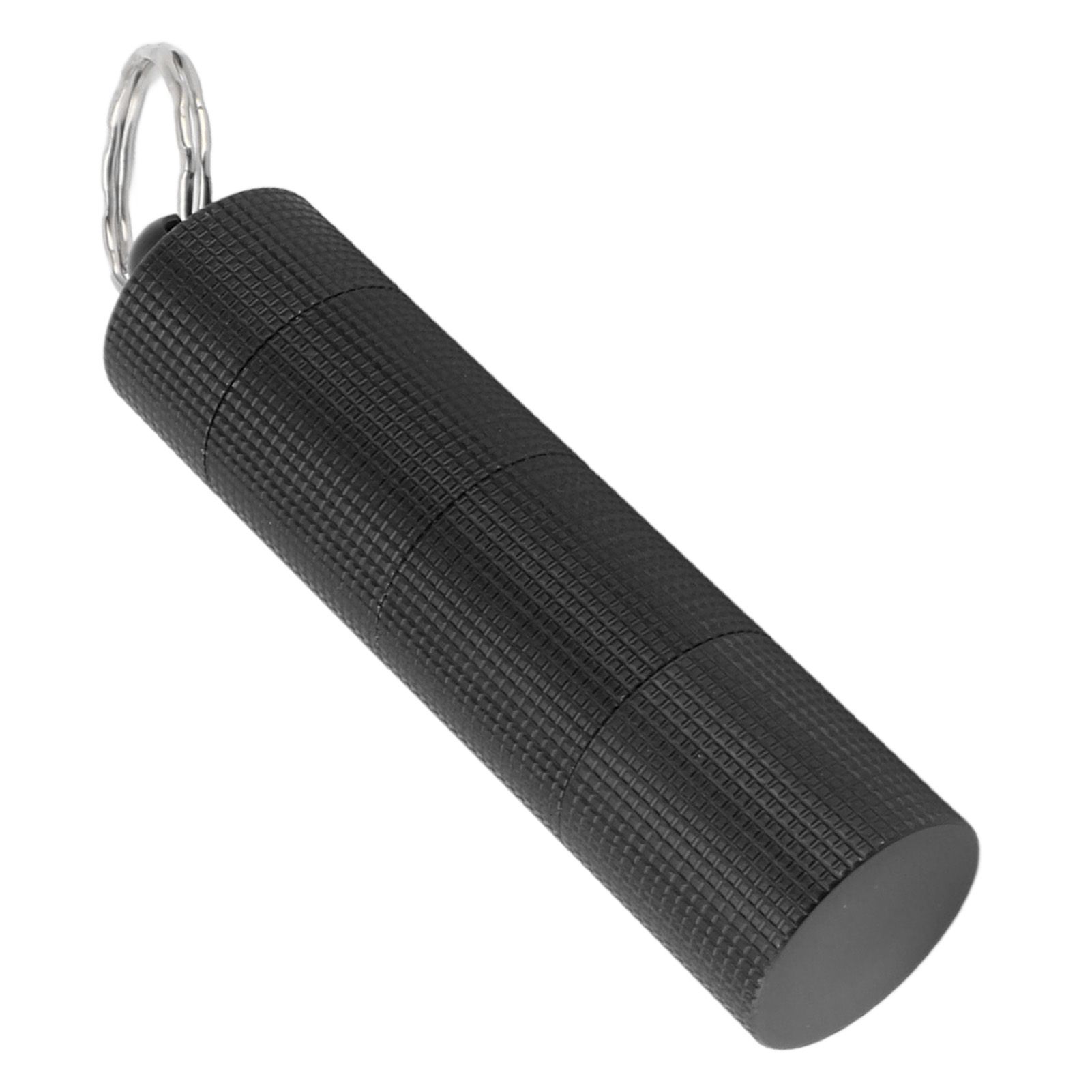 Keychain Medicine Holder Case 3 Compartment Waterproof Metal Travel Tablet view 7