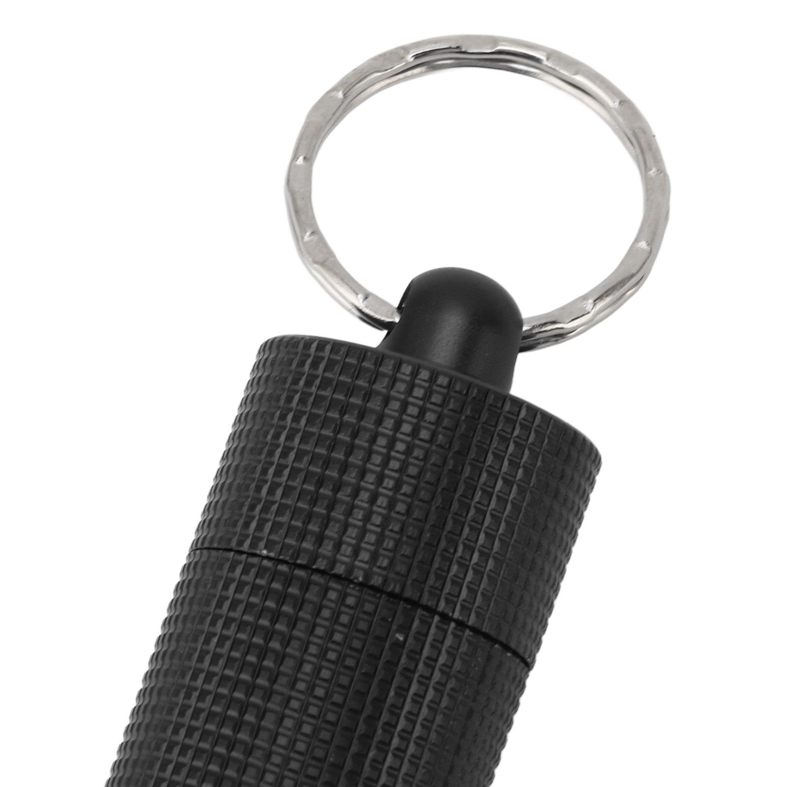 Keychain Medicine Holder Case 3 Compartment Waterproof Metal Travel Tablet view 13