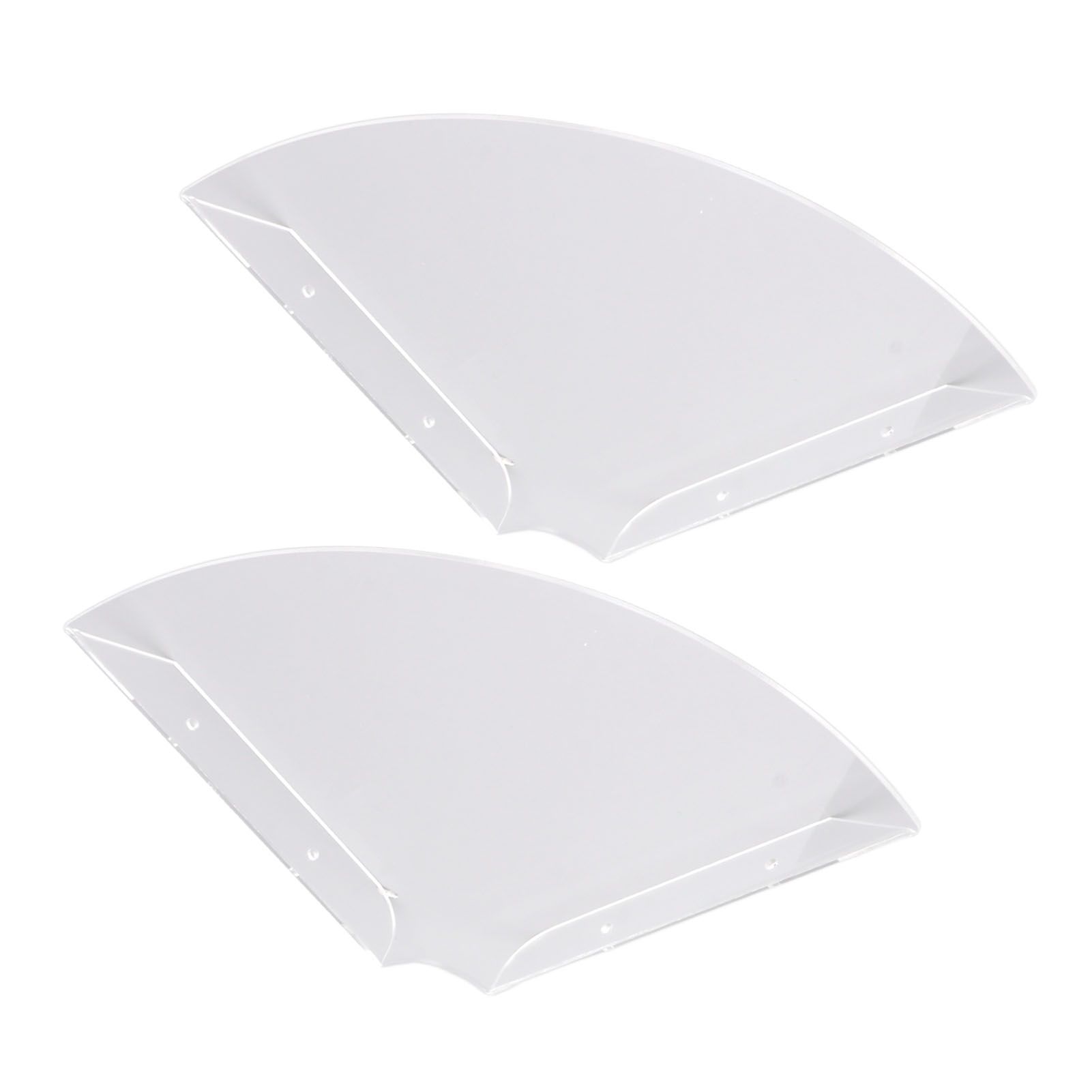 2pcs Wall Mount Floating Corner Shelves Quarter Round Hanging Corner Shelves view 9