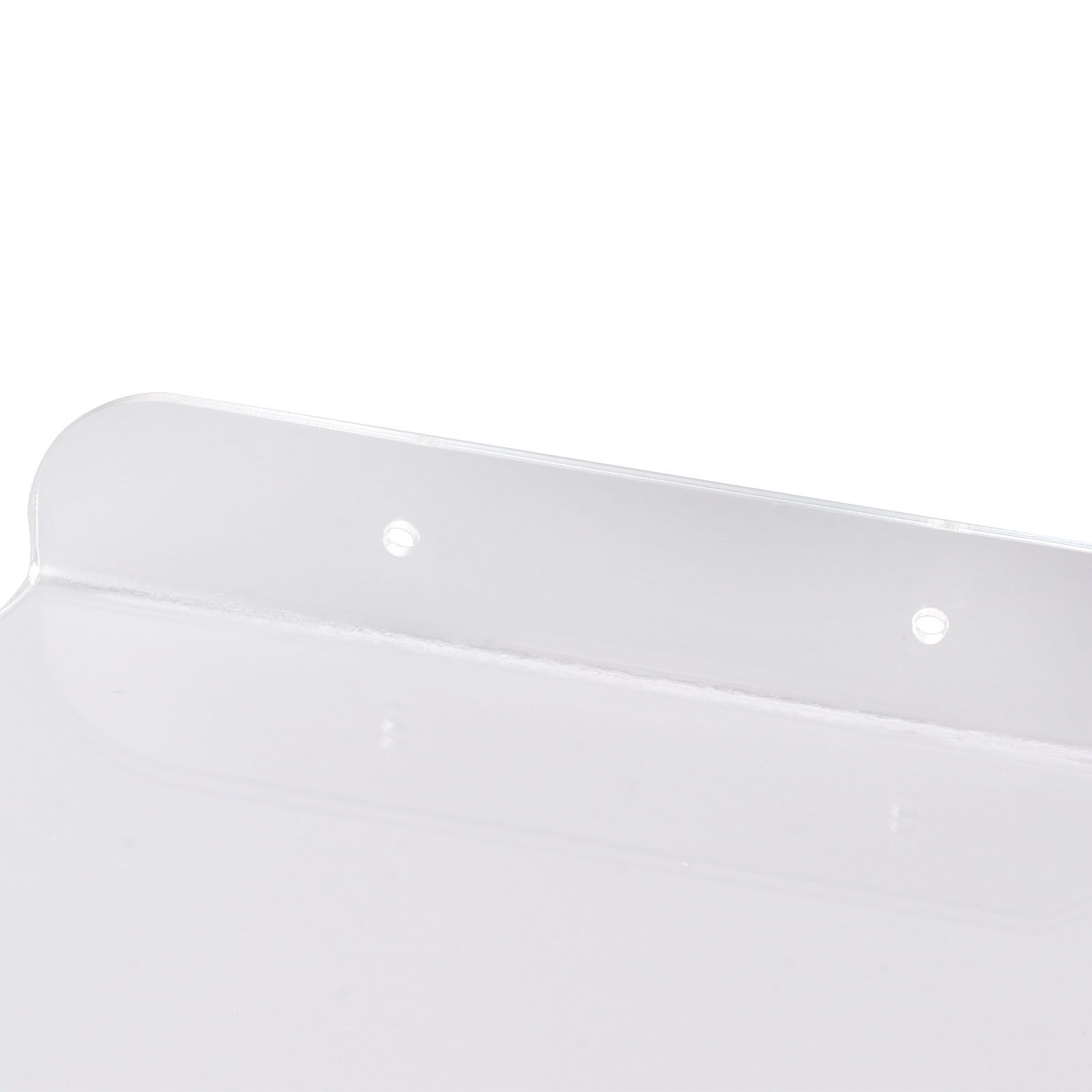 2pcs Wall Mount Floating Corner Shelves Quarter Round Hanging Corner Shelves view 13