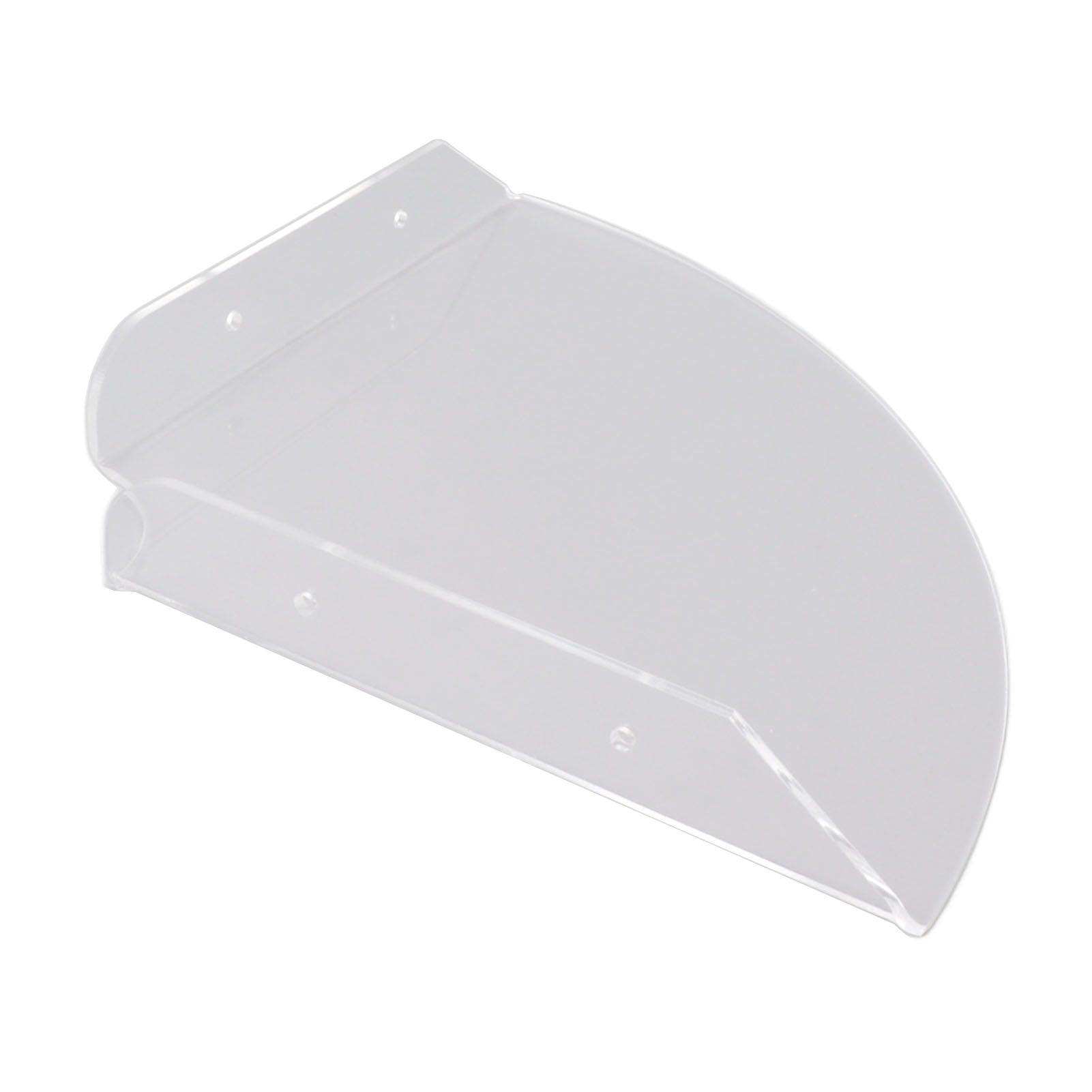 2pcs Wall Mount Floating Corner Shelves Quarter Round Hanging Corner Shelves view 15