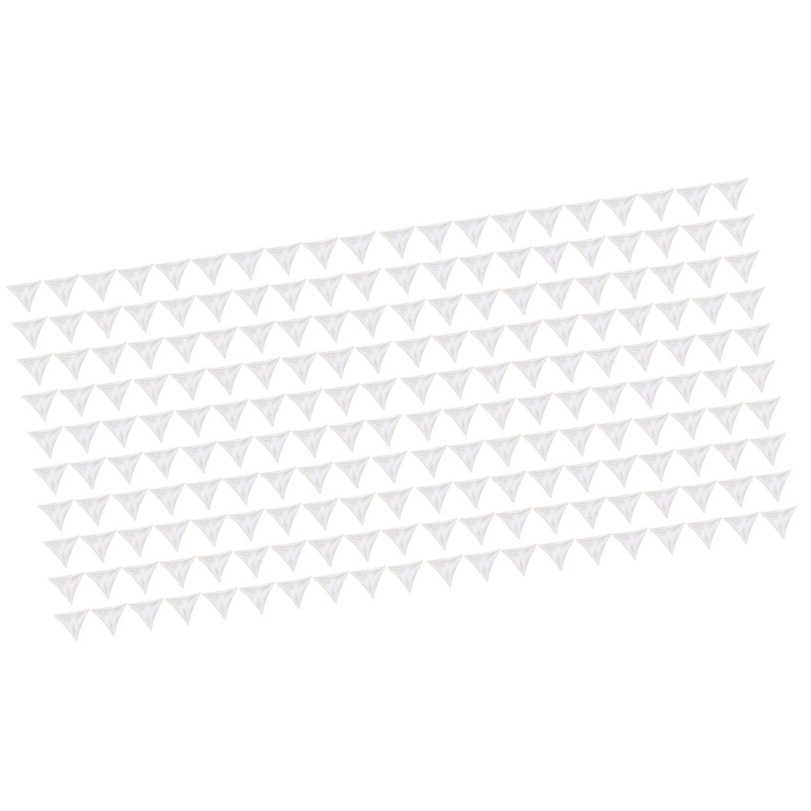 200pcs Inside Corner Dust Guards Clear Triangular Anti Collision Dust Proof view 8