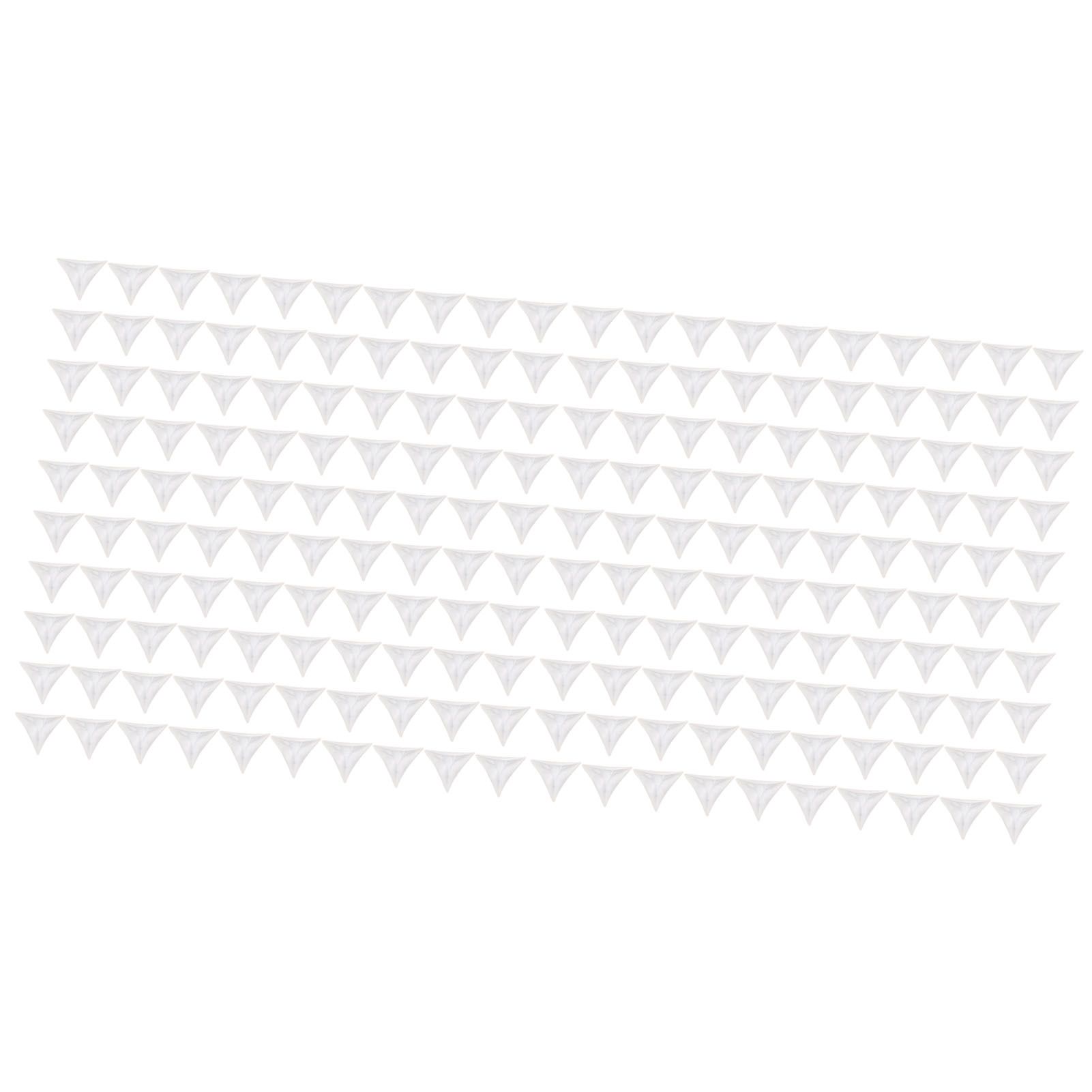 200pcs Inside Corner Dust Guards Clear Triangular Anti Collision Dust Proof view 9