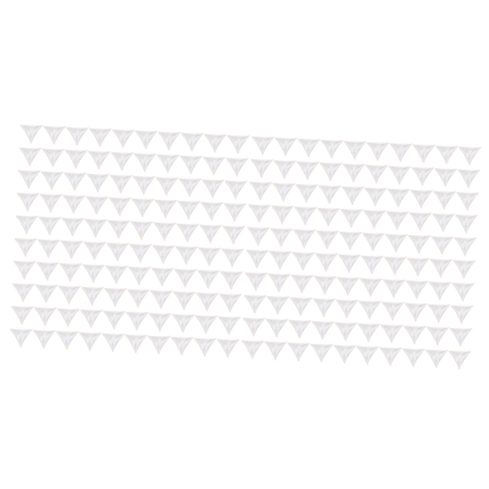 200pcs Inside Corner Dust Guards Clear Triangular Anti Collision Dust Proof view 10