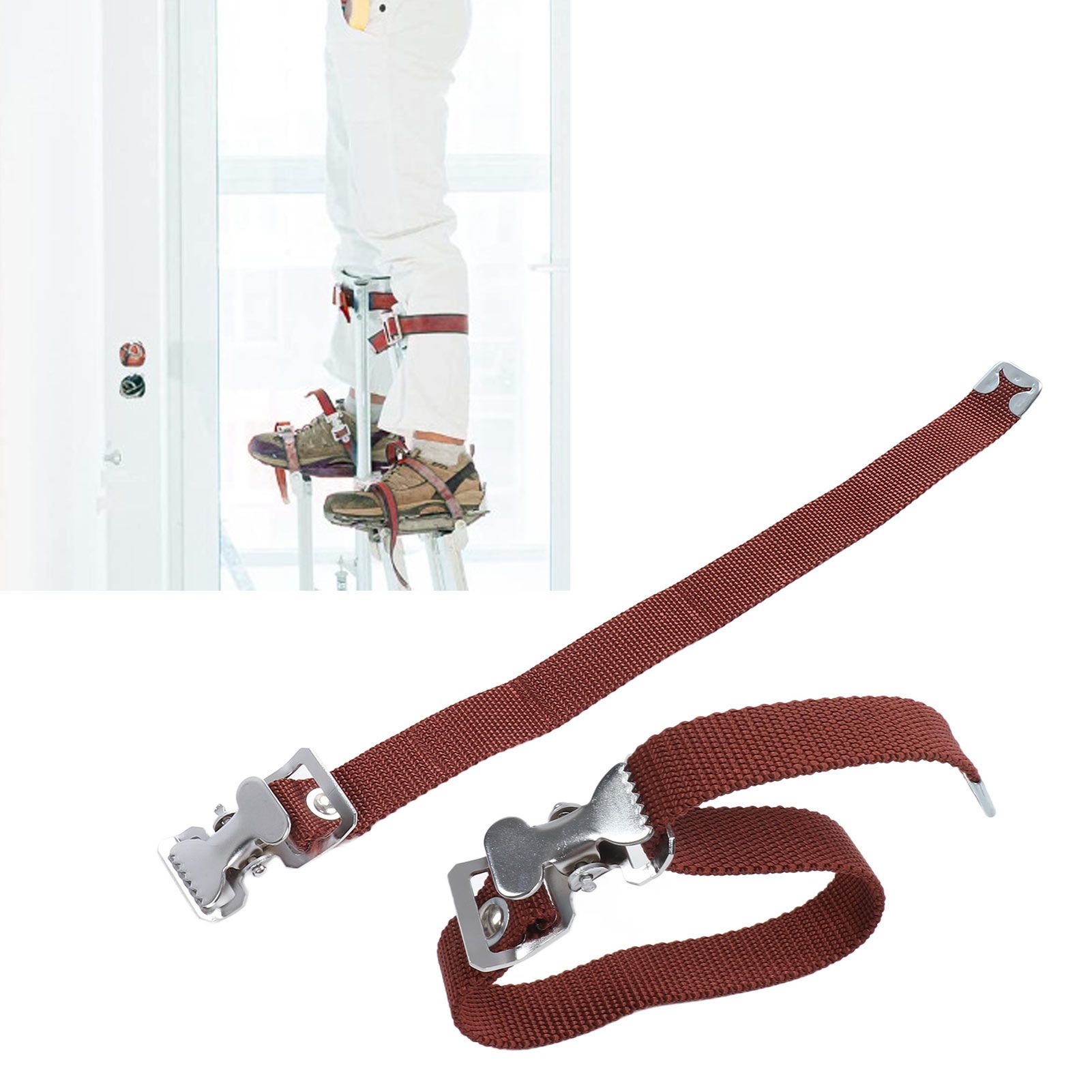 2Pcs Leg Band Straps Drywall Stilts Leg Straps Drywall Stilt Replacement Parts view 11