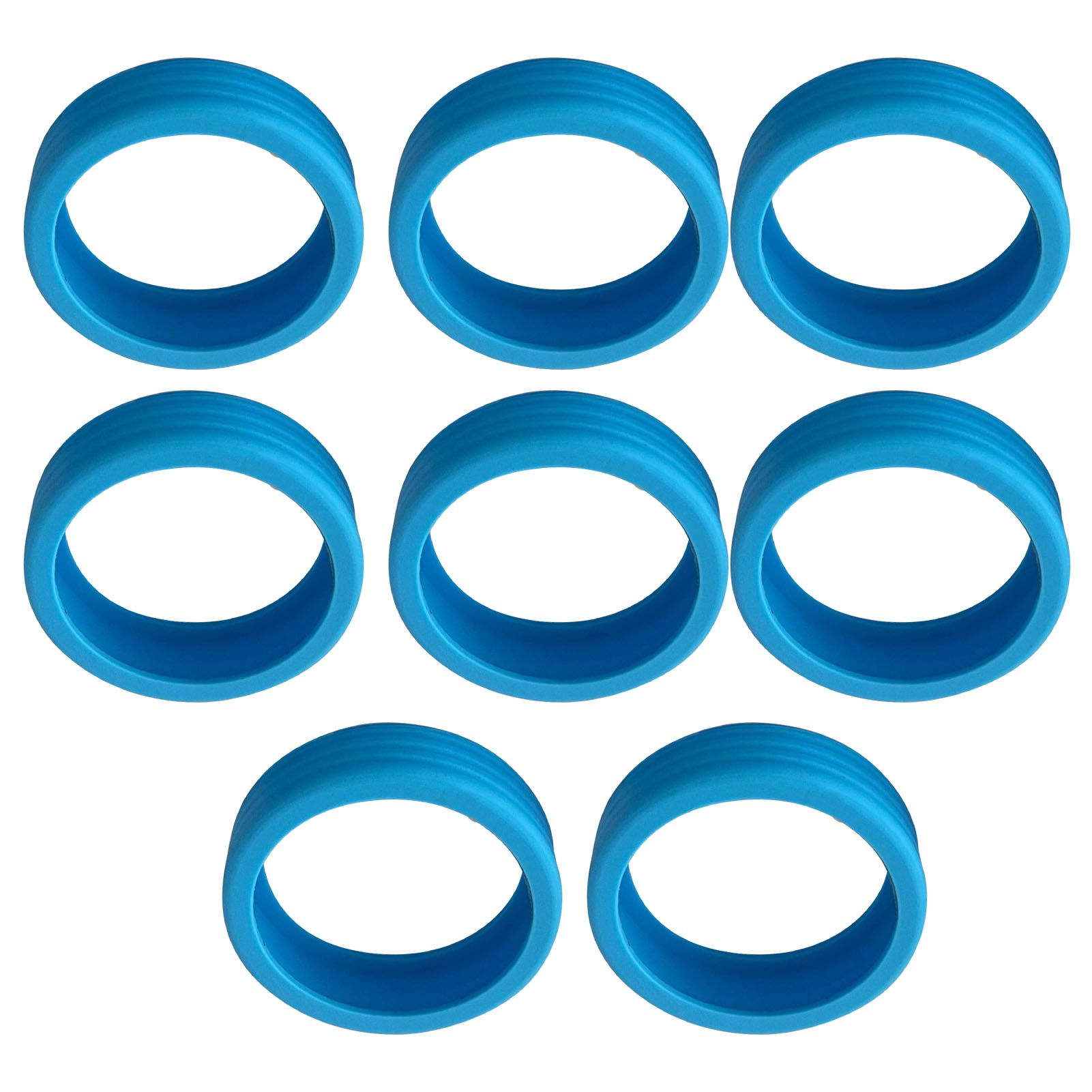 8PCS Luggage Suitcase Wheels Covers Noise Canceling Shock Absorbing Trolley view 6