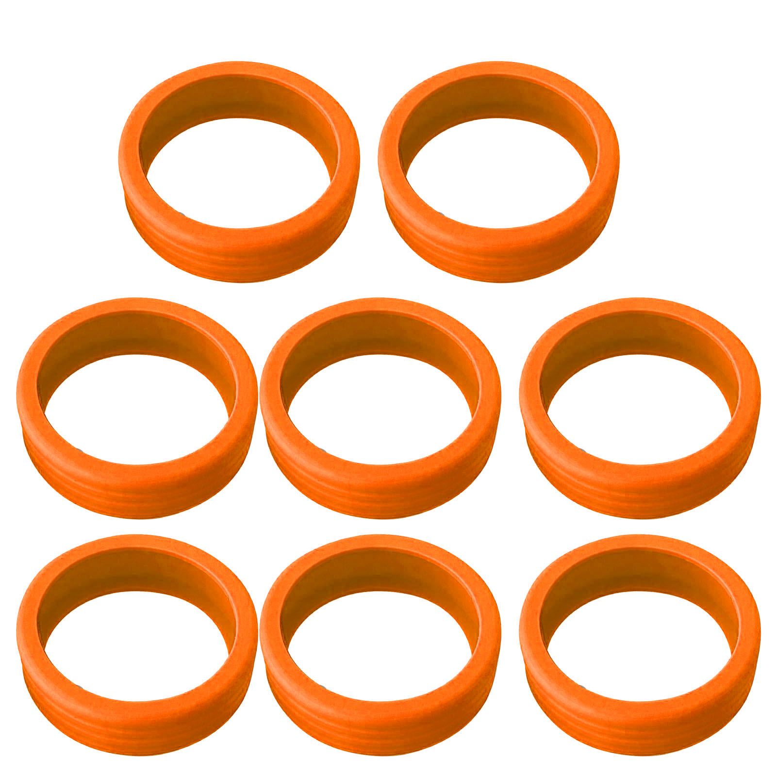 8PCS Luggage Suitcase Wheels Covers Noise Canceling Shock Absorbing Trolley view 4
