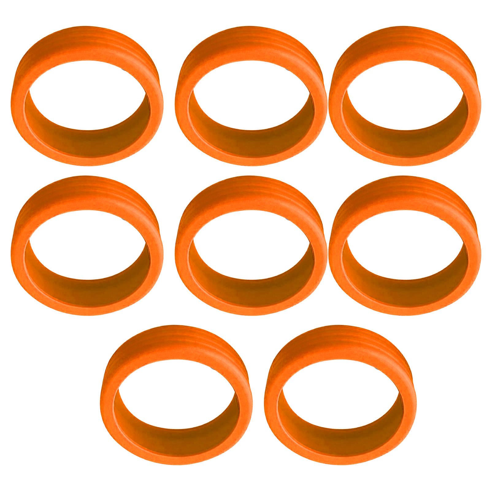 8PCS Luggage Suitcase Wheels Covers Noise Canceling Shock Absorbing Trolley view 6