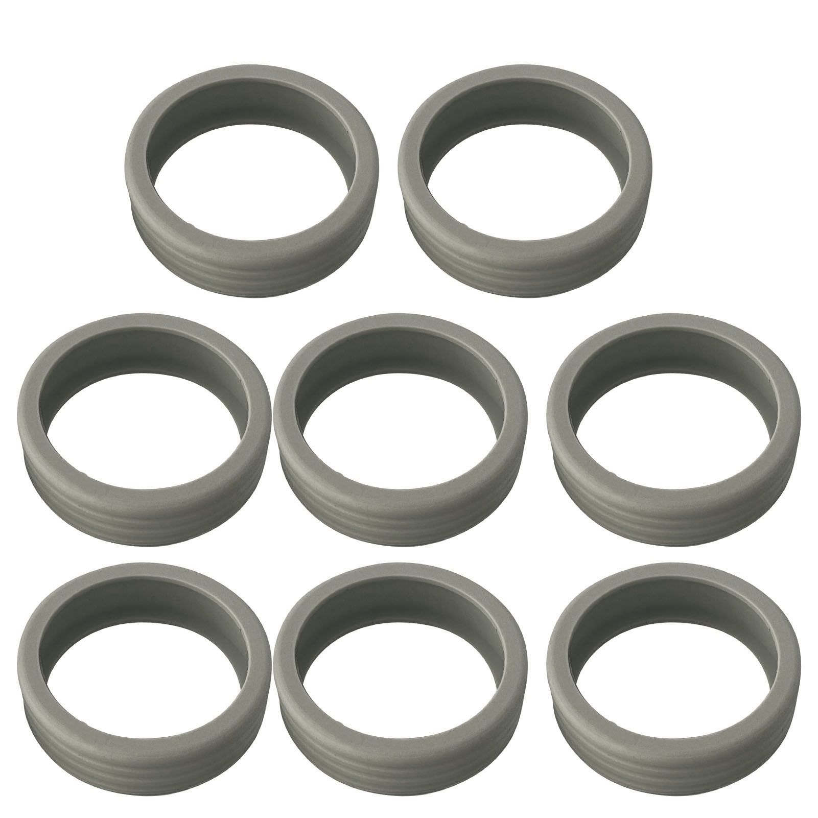 8PCS Luggage Suitcase Wheels Covers Noise Canceling Shock Absorbing Trolley view 4