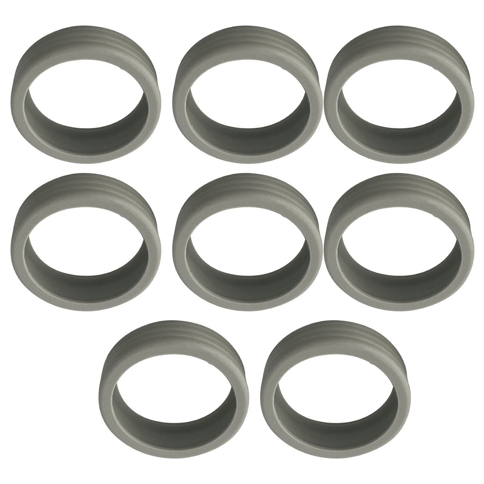 8PCS Luggage Suitcase Wheels Covers Noise Canceling Shock Absorbing Trolley view 6
