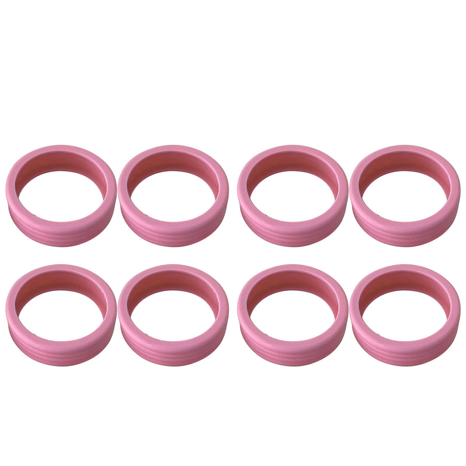 8PCS Luggage Suitcase Wheels Covers Noise Canceling Shock Absorbing Trolley — image 1