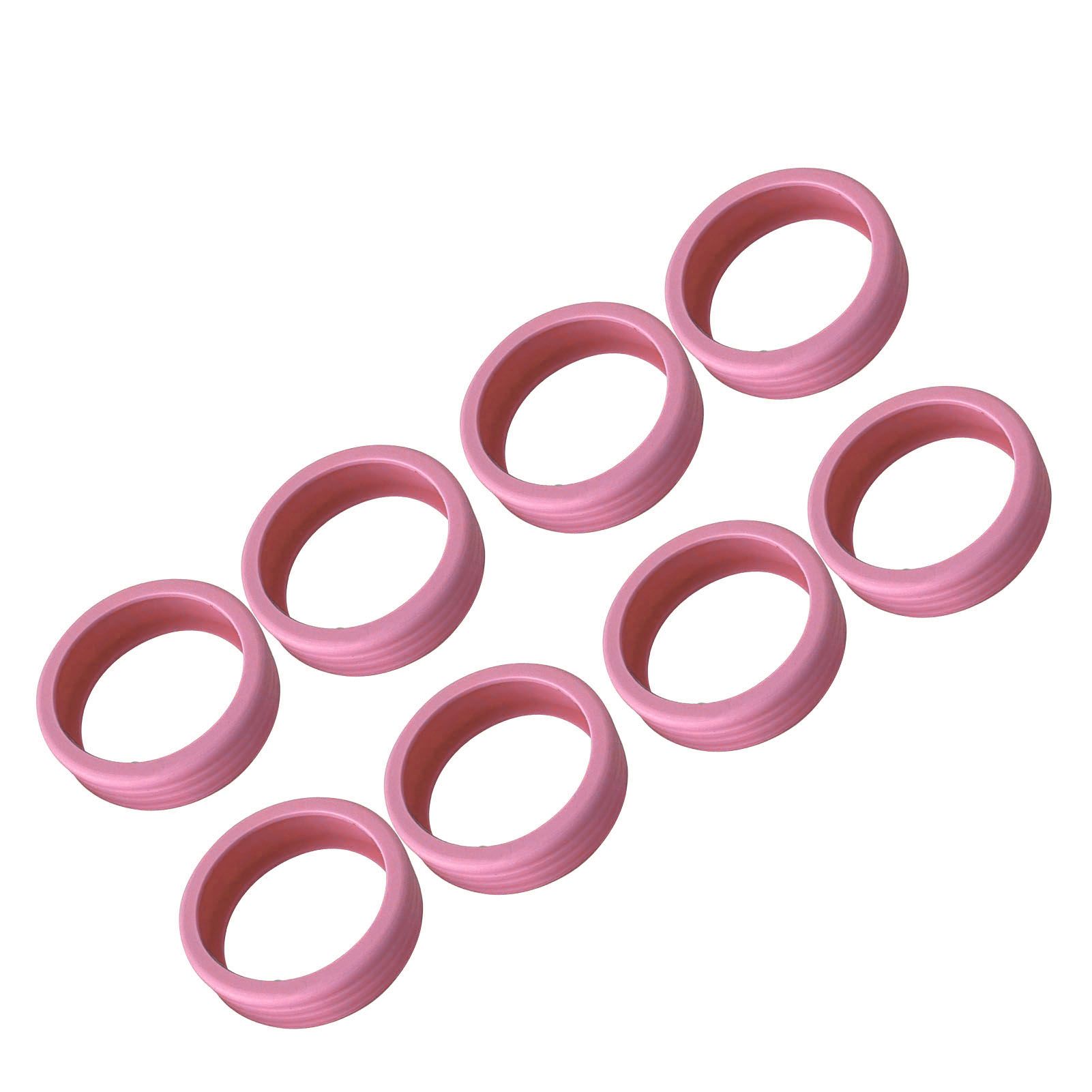 8PCS Luggage Suitcase Wheels Covers Noise Canceling Shock Absorbing Trolley view 3