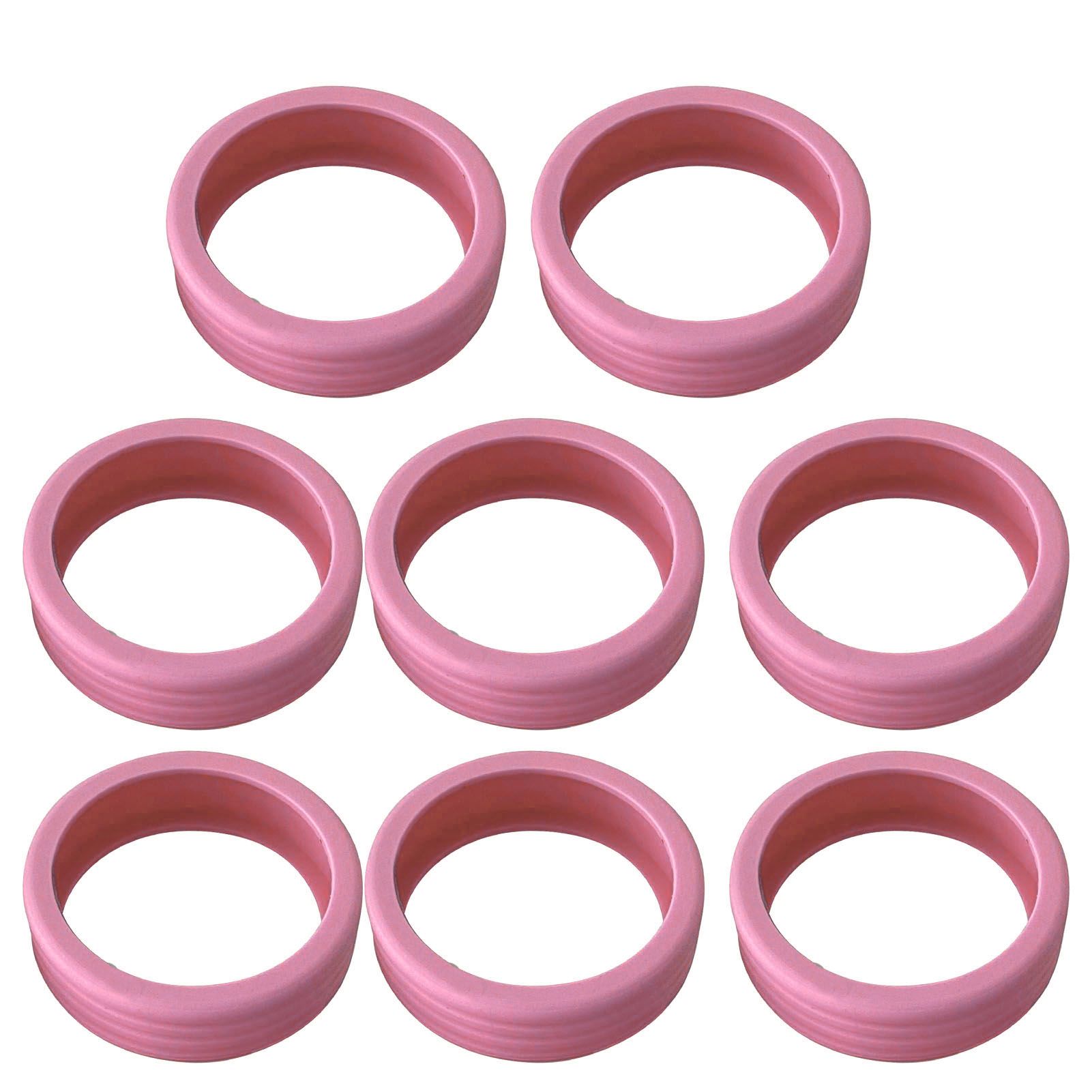 8PCS Luggage Suitcase Wheels Covers Noise Canceling Shock Absorbing Trolley view 4