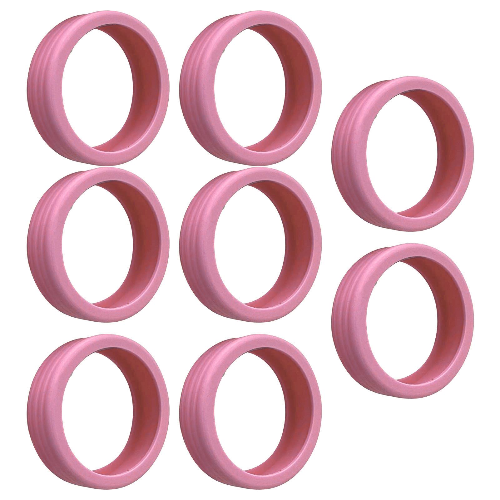 8PCS Luggage Suitcase Wheels Covers Noise Canceling Shock Absorbing Trolley view 5