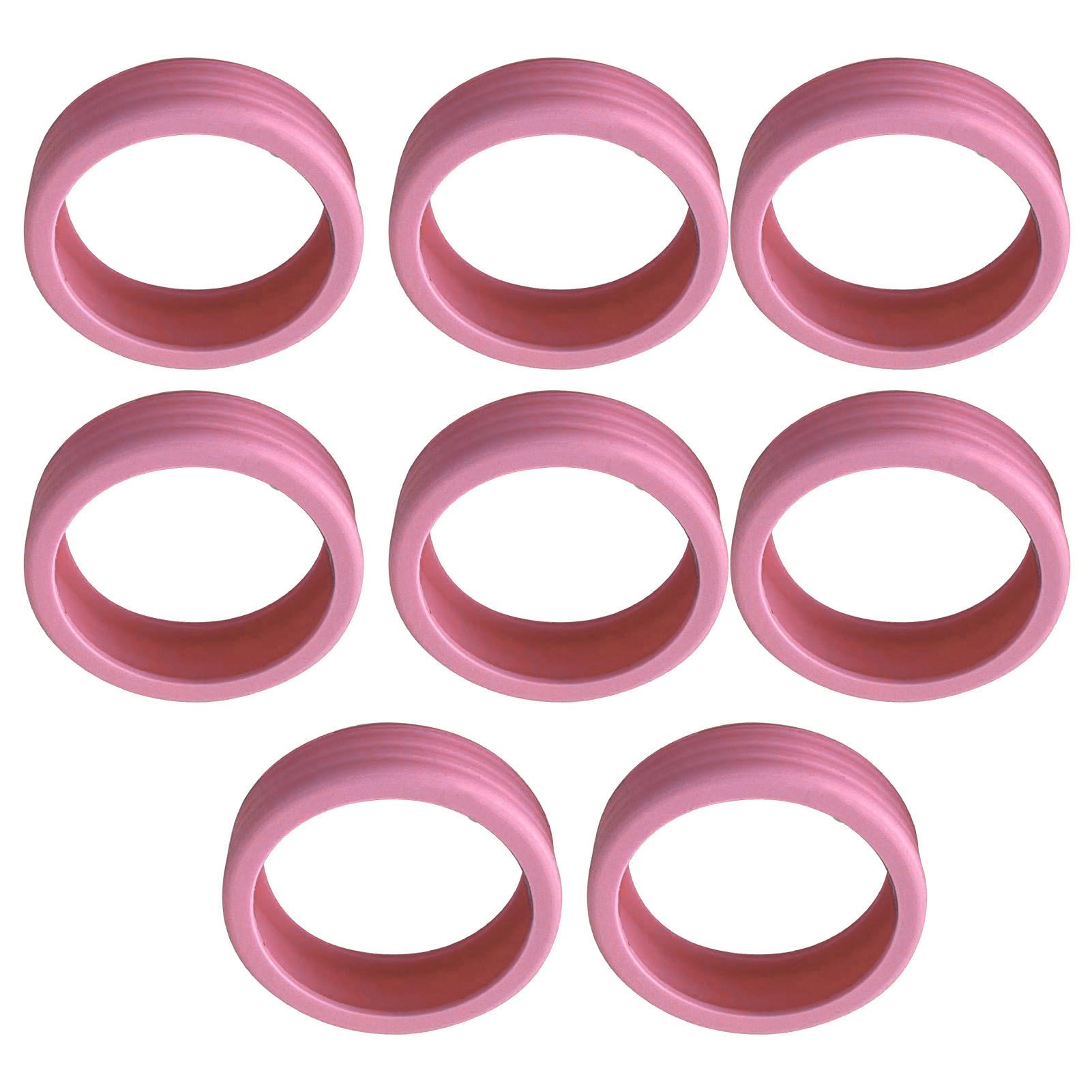 8PCS Luggage Suitcase Wheels Covers Noise Canceling Shock Absorbing Trolley view 6